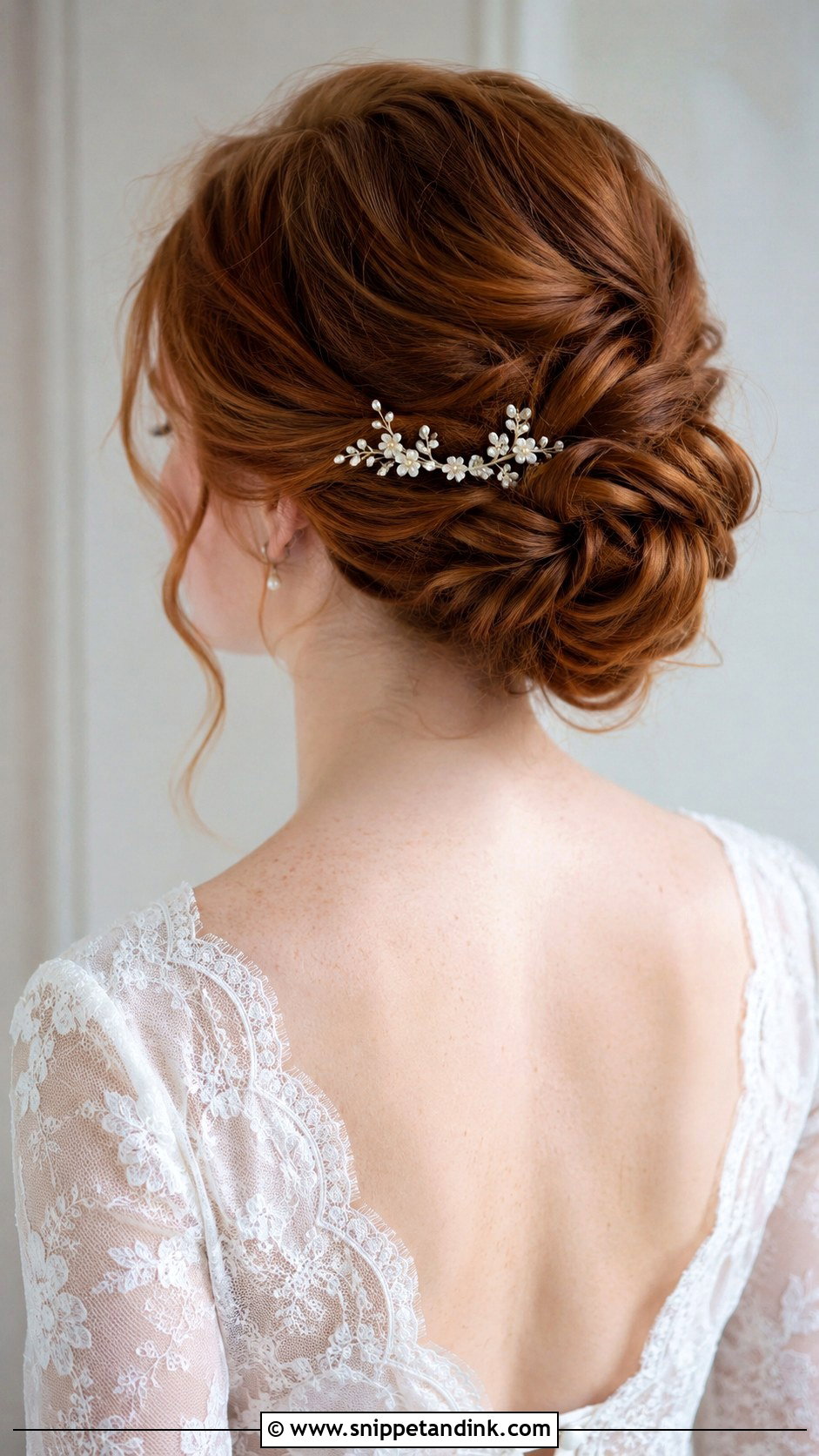 Romantic Chignon Wedding Hairstyle - Snippet and Ink - 25 Wedding Bridal Hair Ideas