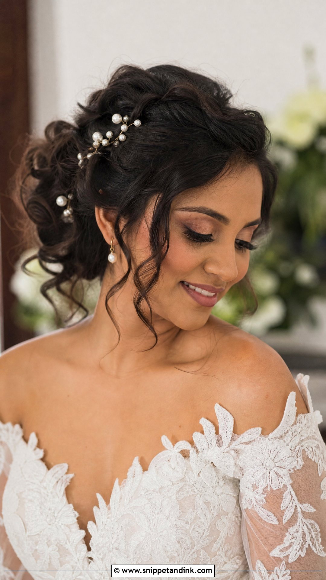 Romantic Curly Updo - Snippet and Ink - 20 Wedding Haircut Ideas