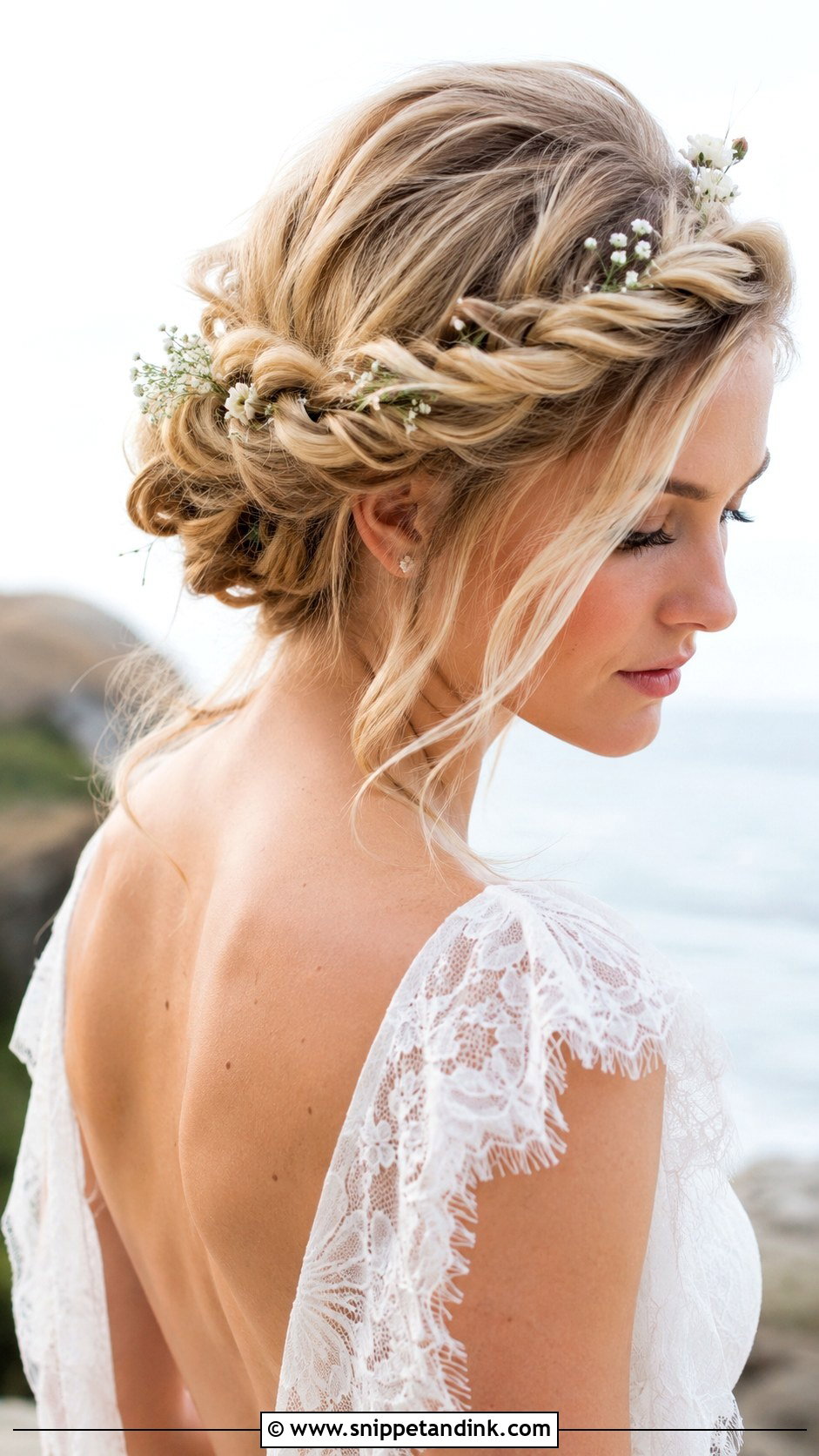 Romantic Curly Updo - Snippet and Ink - 25 Bridal Updo Hairstyles