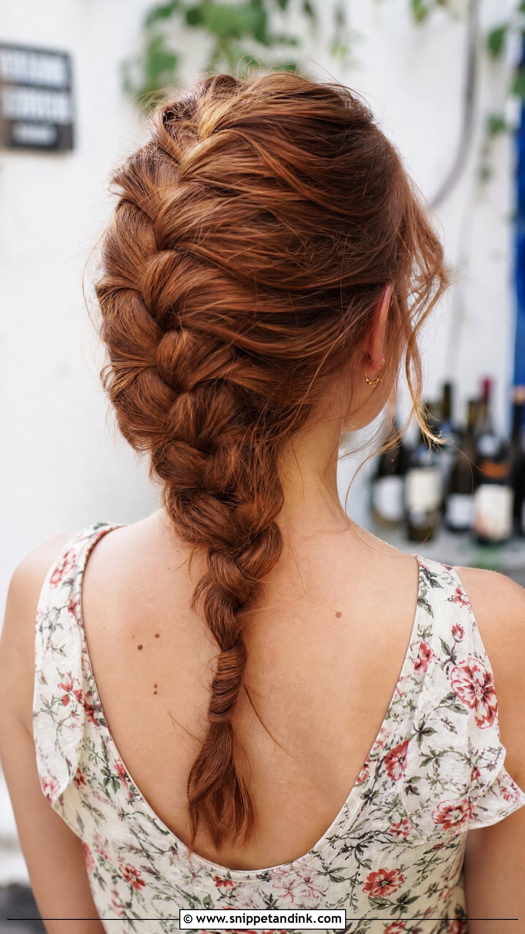 Romantic French Braid Style - Snippet and Ink - 20 Summer Wedding Hairstyles for Guests