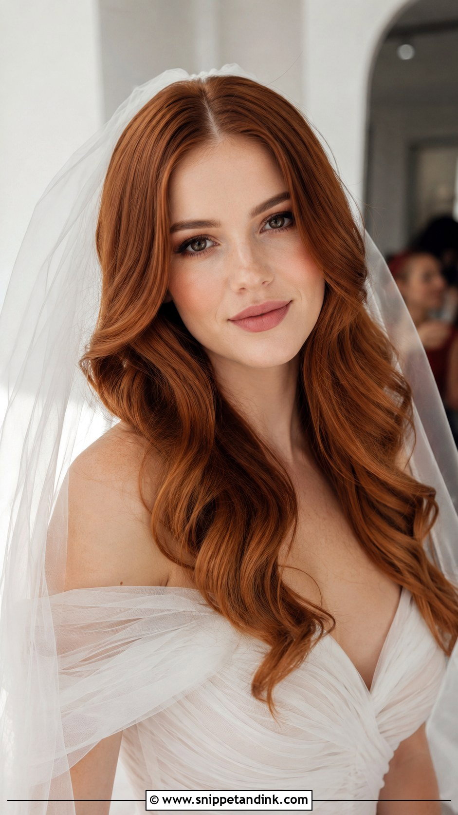 Romantic Loose Curls - Snippet and Ink - 25 Wedding Hair Dos
