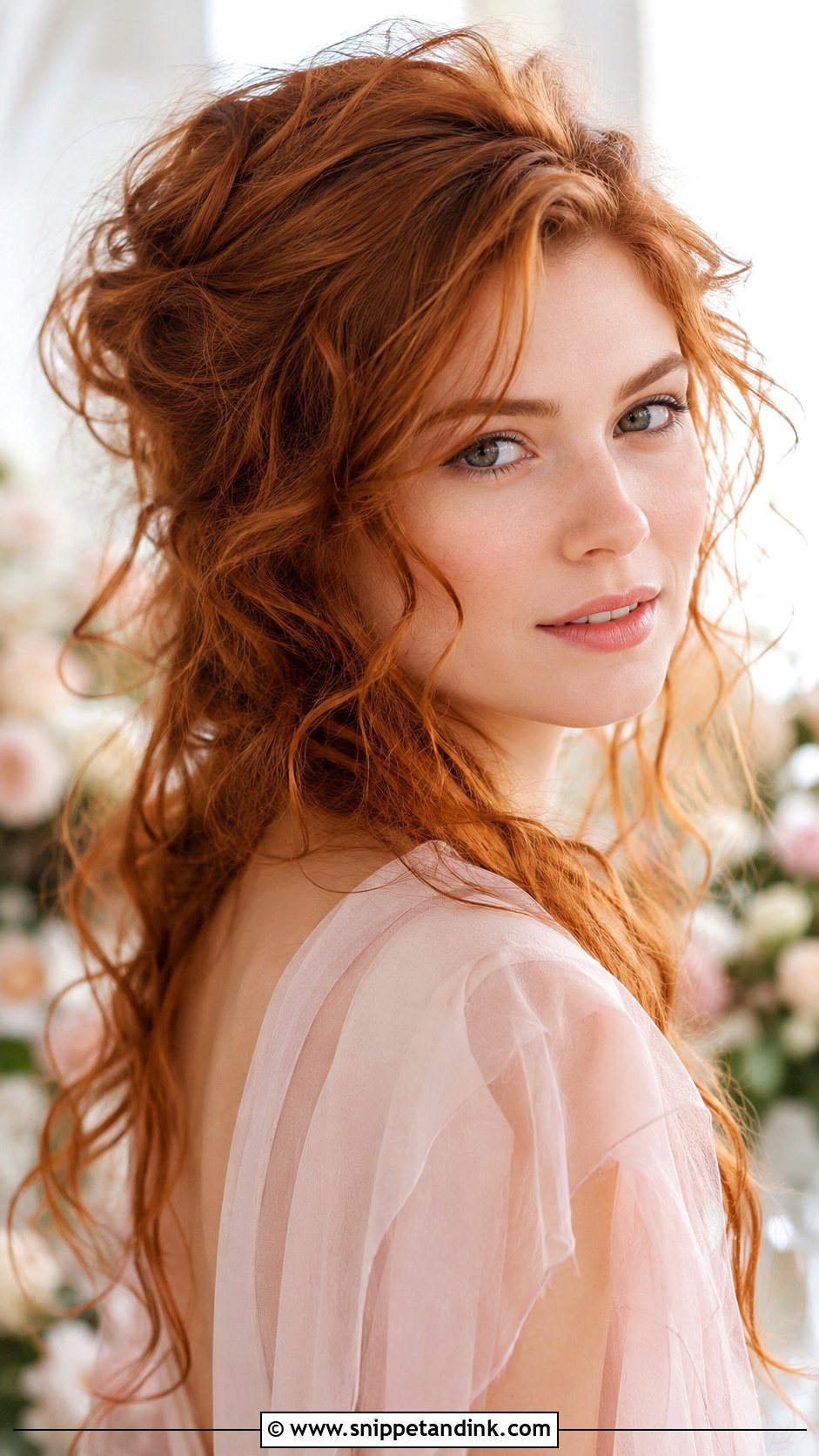 Romantic Loose Curls - Snippet and Ink - 30 Engagement Hair Ideas