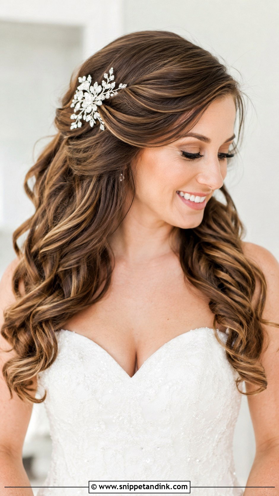 Romantic Loose Curls for Long Hair - Snippet and Ink - 25 Long Hairstyles for Wedding