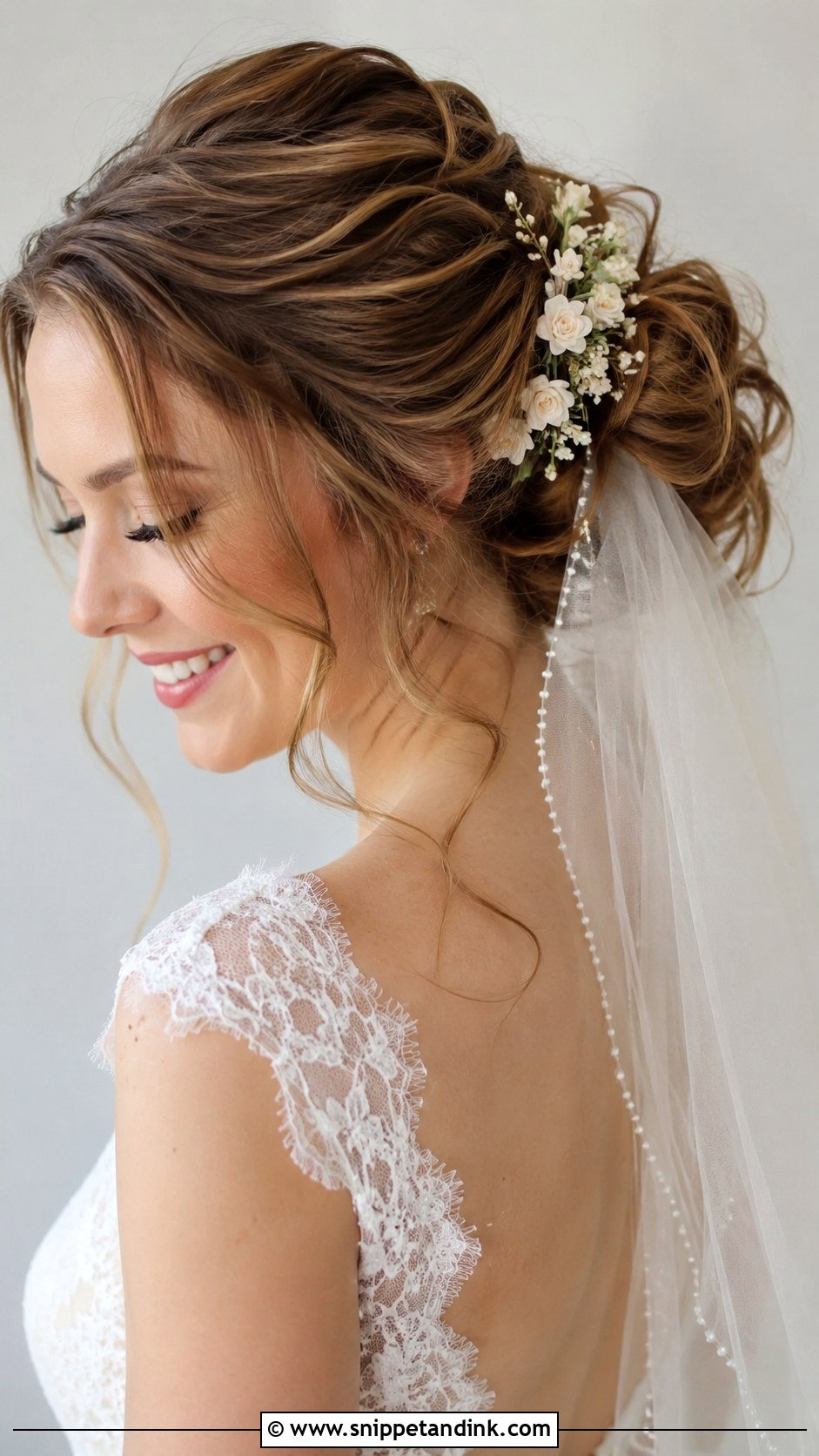 Romantic Loose Updo - Snippet and Ink - 25 Easy Hairstyles for Wedding