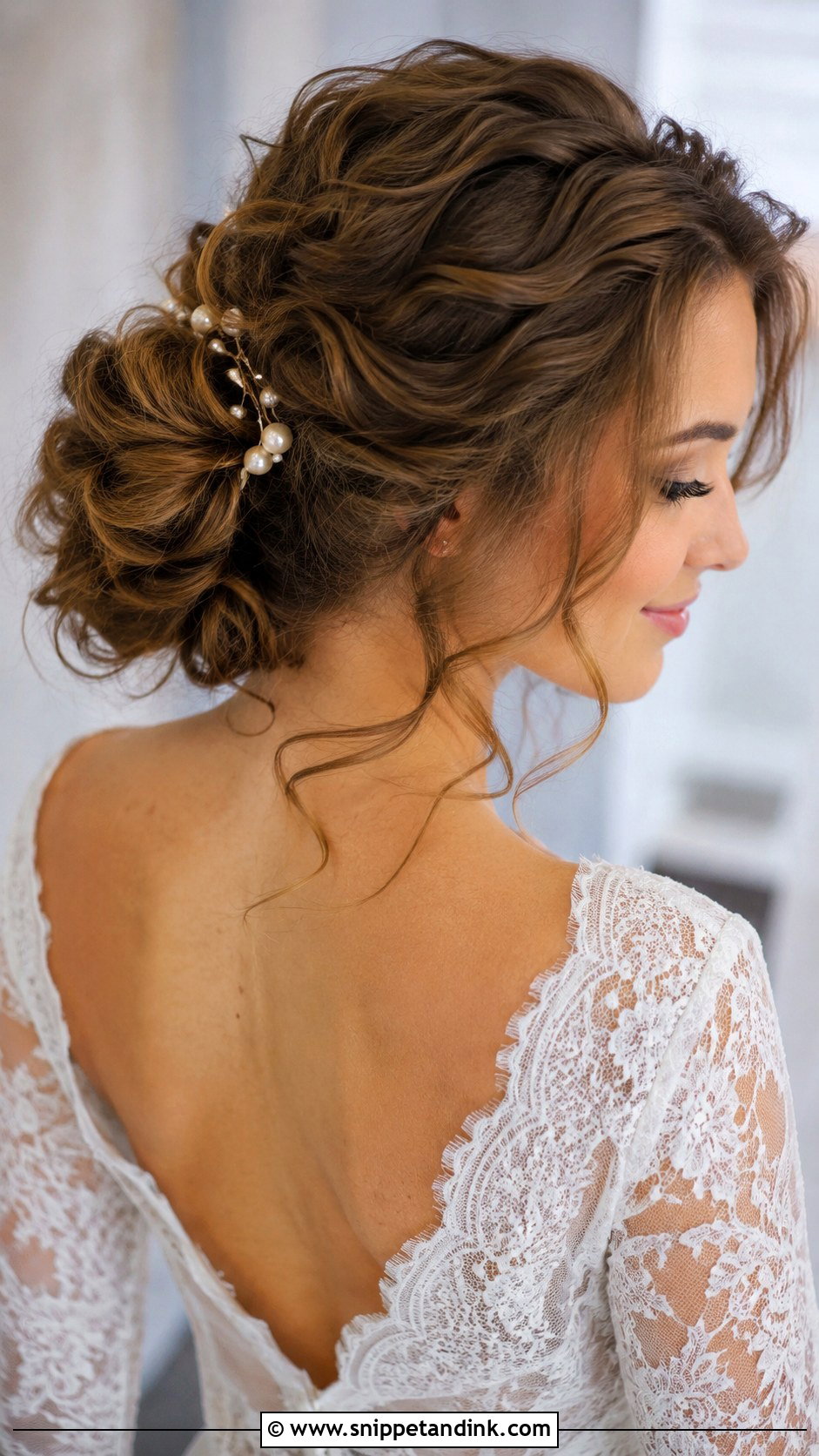 Romantic Loose Updo With Curls - Snippet and Ink - 20 Modern Wedding Hair Ideas