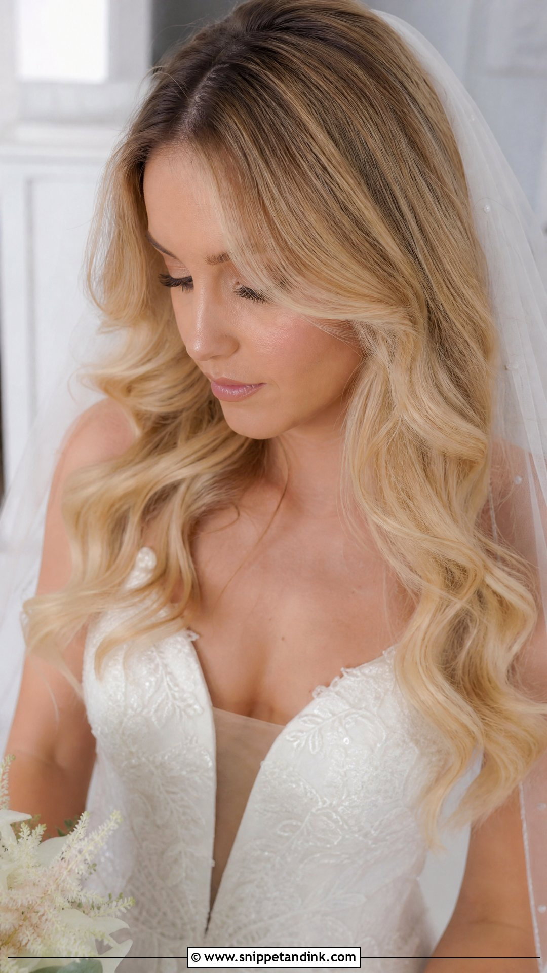 Romantic Loose Waves for All Hair Types - Snippet and Ink - 20 Long Hair Bridal Waves