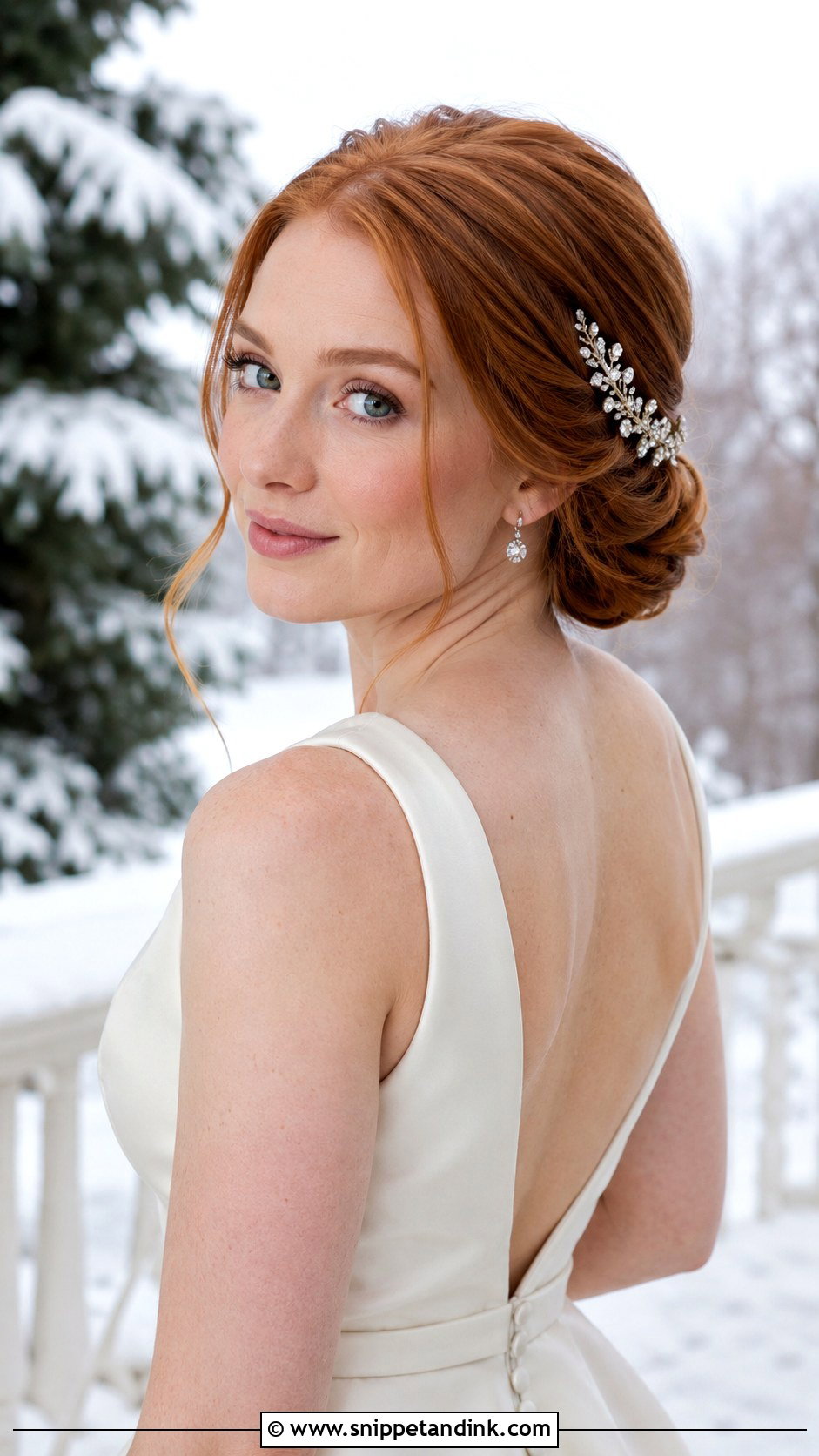 Romantic Low Chignon - Snippet and Ink - 20 Easy Updos for Medium Hair for Wedding