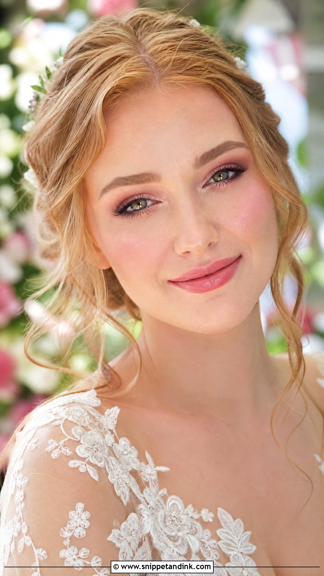 Romantic Pink Bridal Makeup - Snippet and Ink - 20 Makeup for Brides