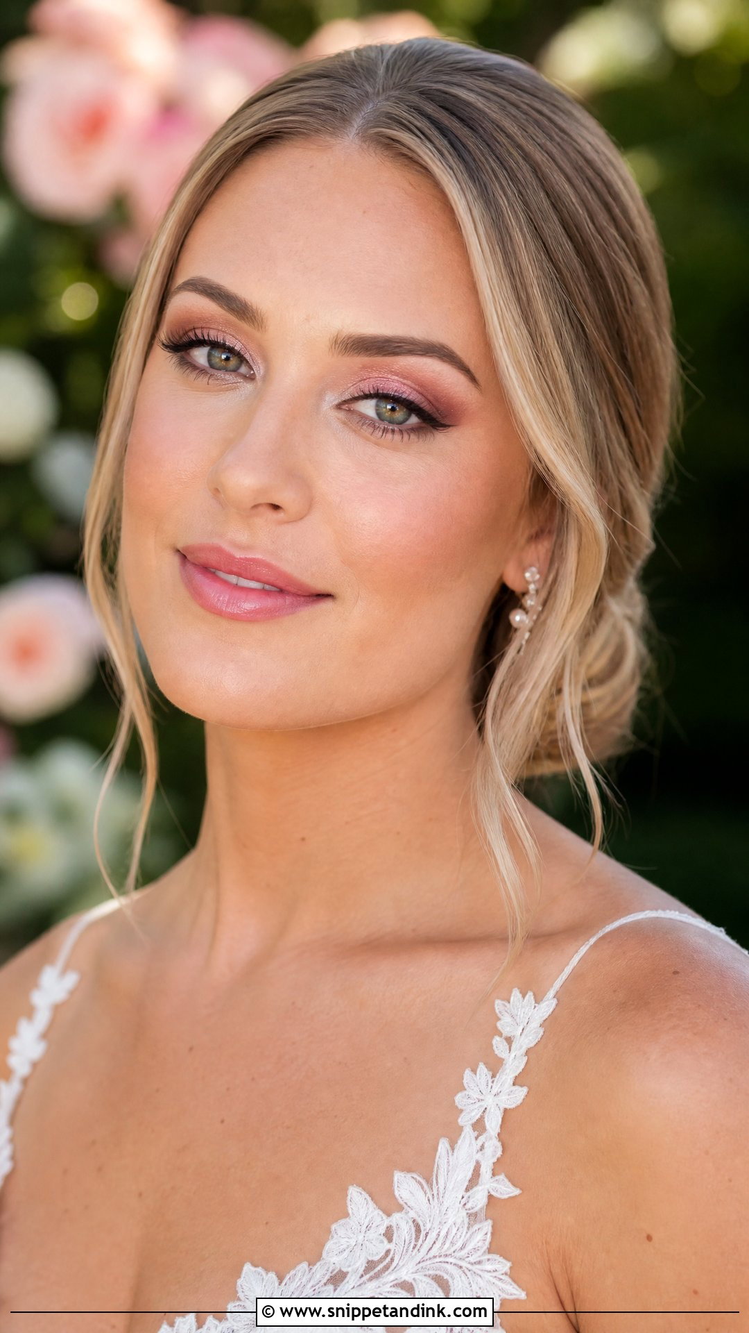 Romantic Pink Bridal Makeup - Snippet and Ink - 20 Wedding Bridal Makeup Ideas