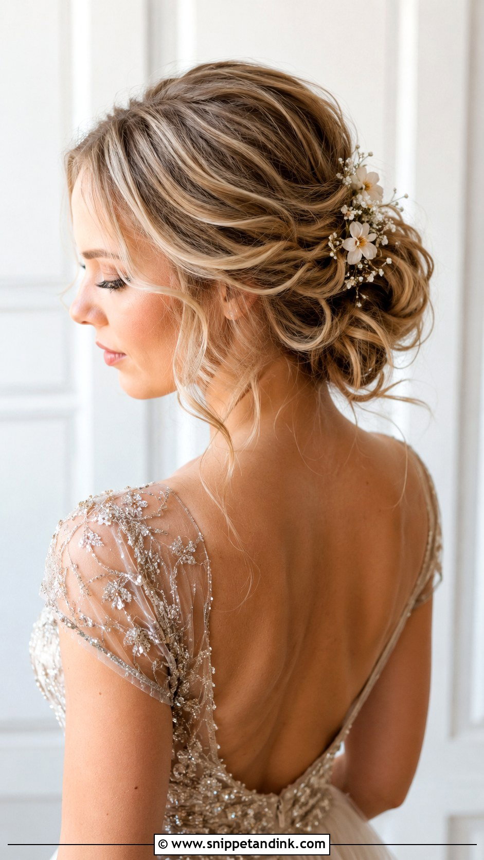 Romantic Updo With Face Framing Pieces - Snippet and Ink - 35 Engagement Hairstyles