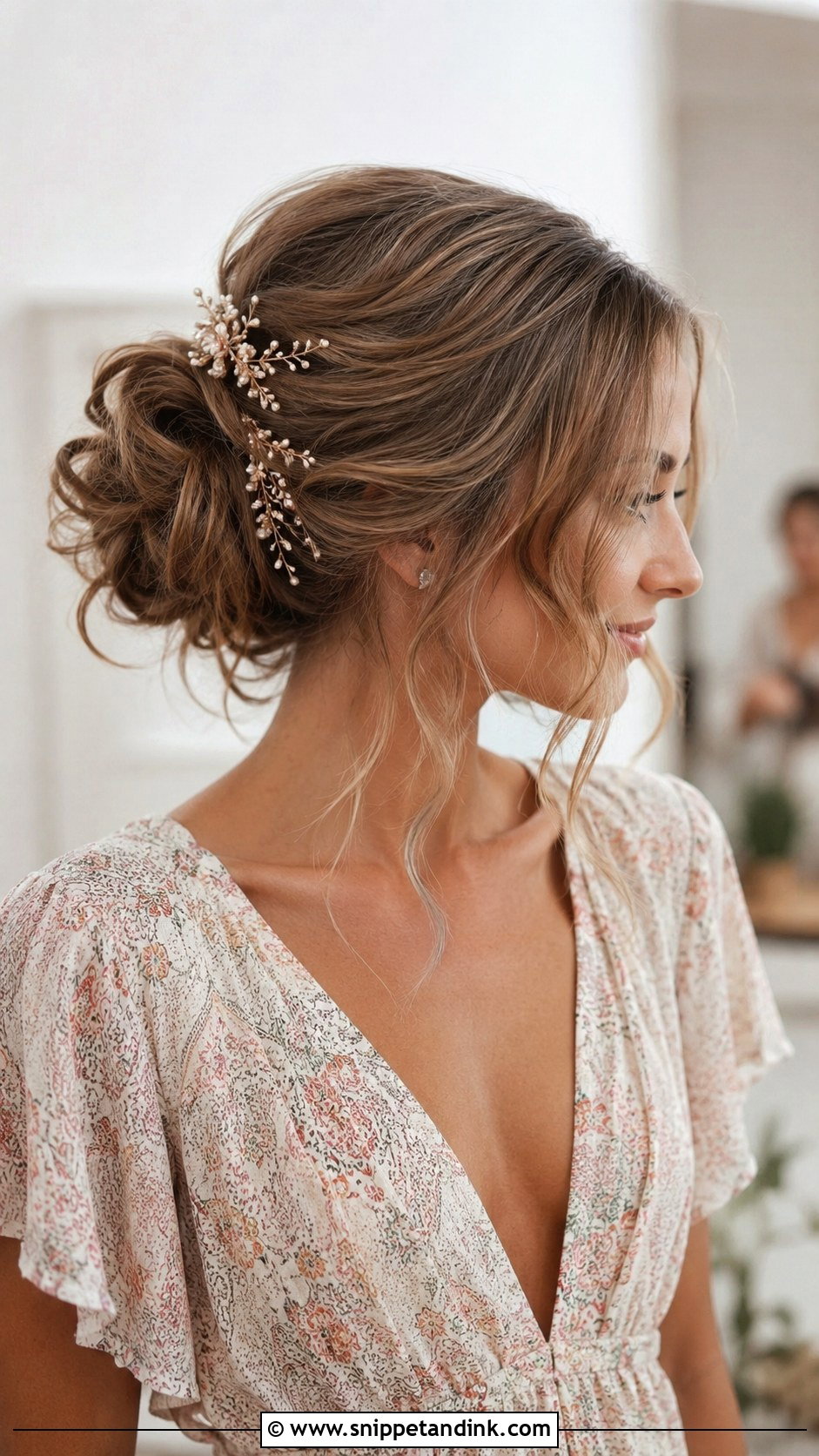 Romantic Updo for a Wedding Guest - Snippet and Ink - 25 Hair Styles for a Wedding Guest