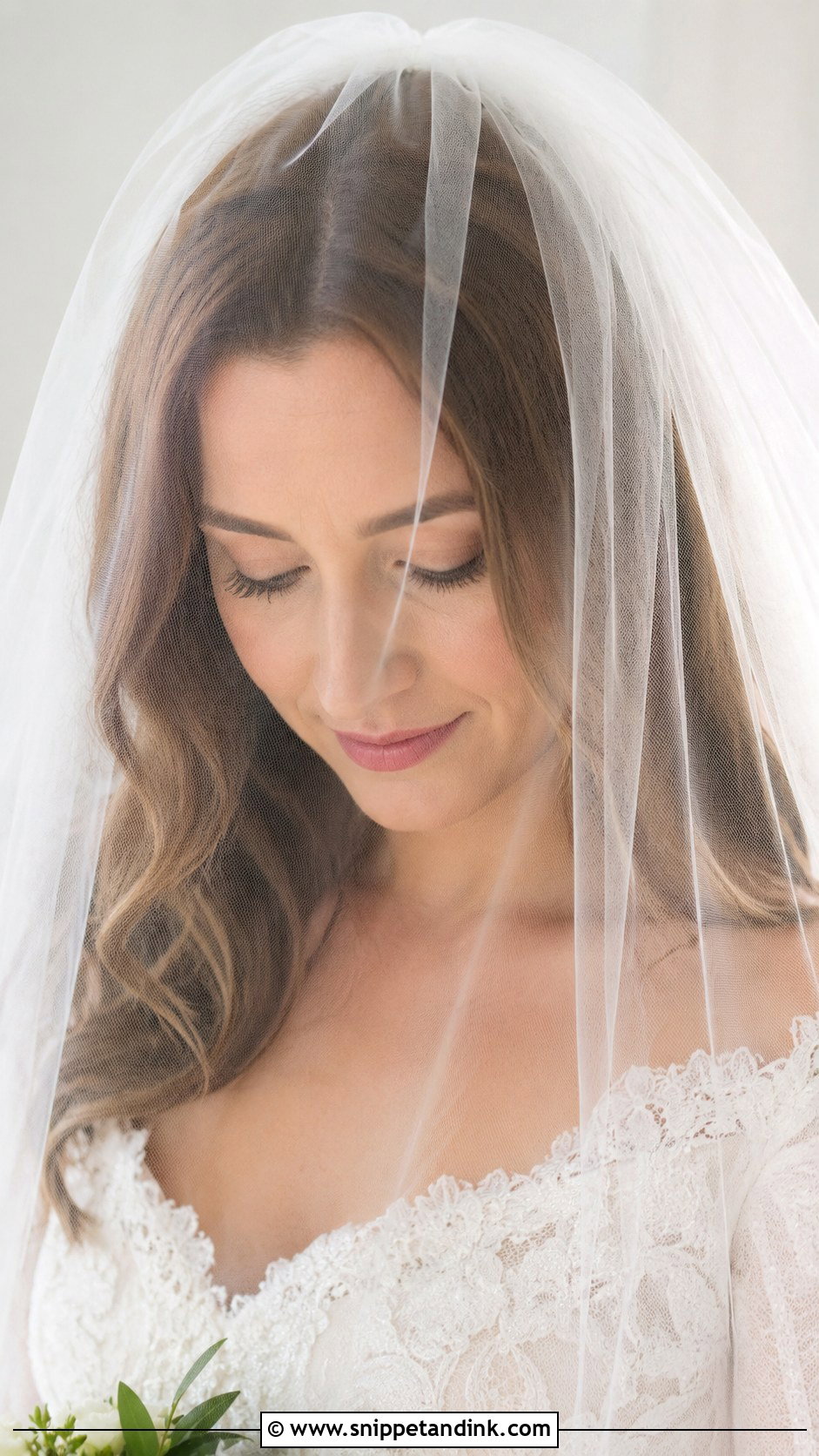 Romantic Waves Under a Veil - Snippet and Ink - 20 Kate Middleton Wedding Hair Ideas