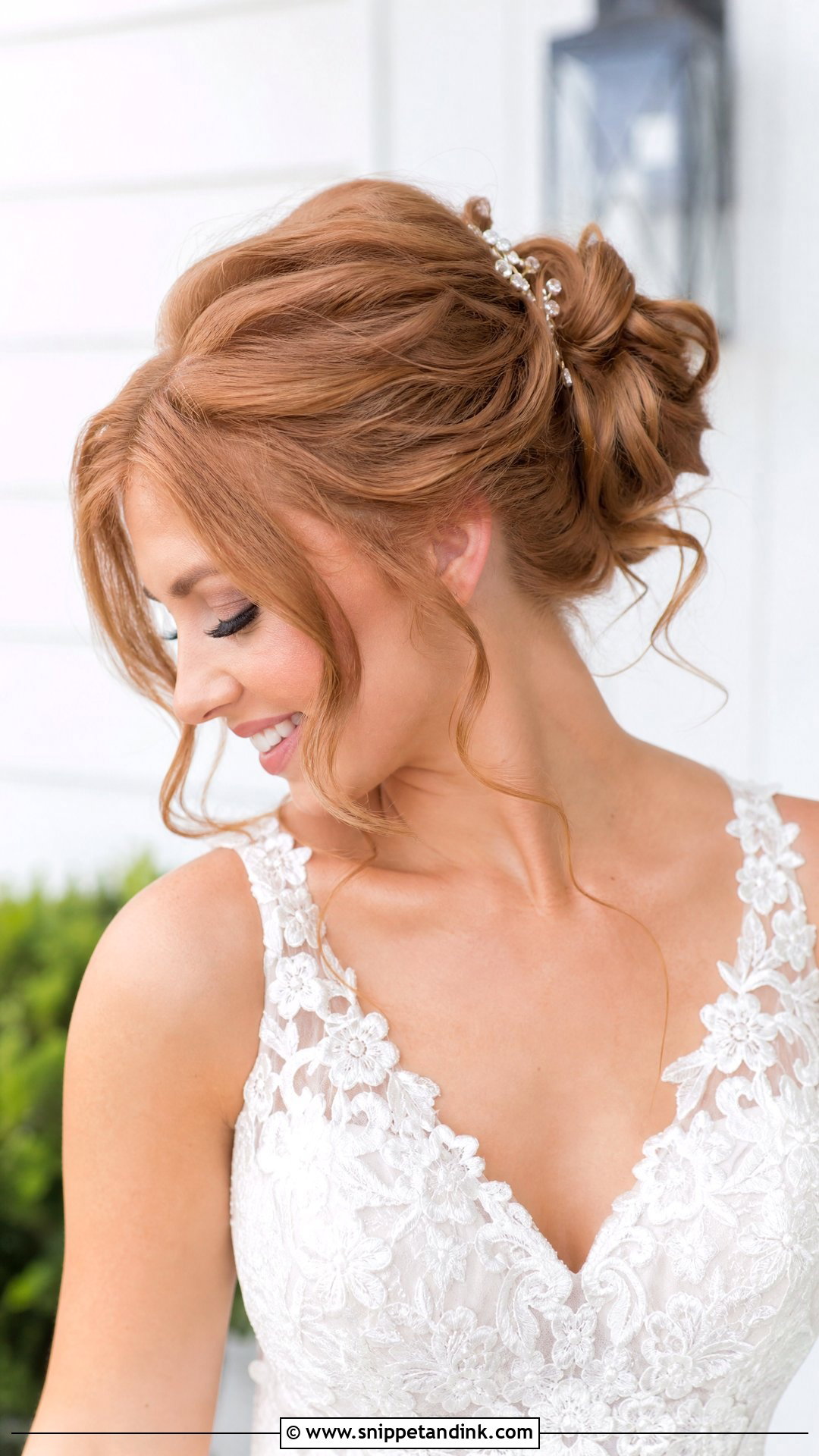 Romantic Wedding Updo For Long Hair - Snippet and Ink - 20 Up Hairstyles for Long Hair Wedding