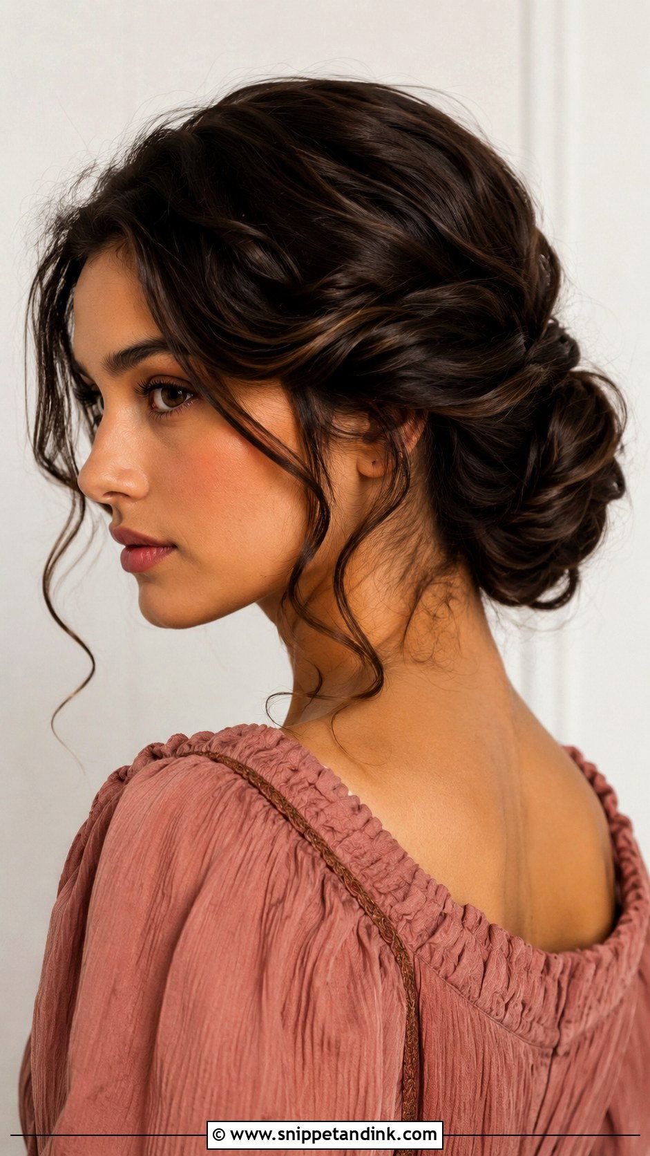 Romeo And Juliet Low Bun - Snippet and Ink - 15 Romeo and Juliet Hairstyles