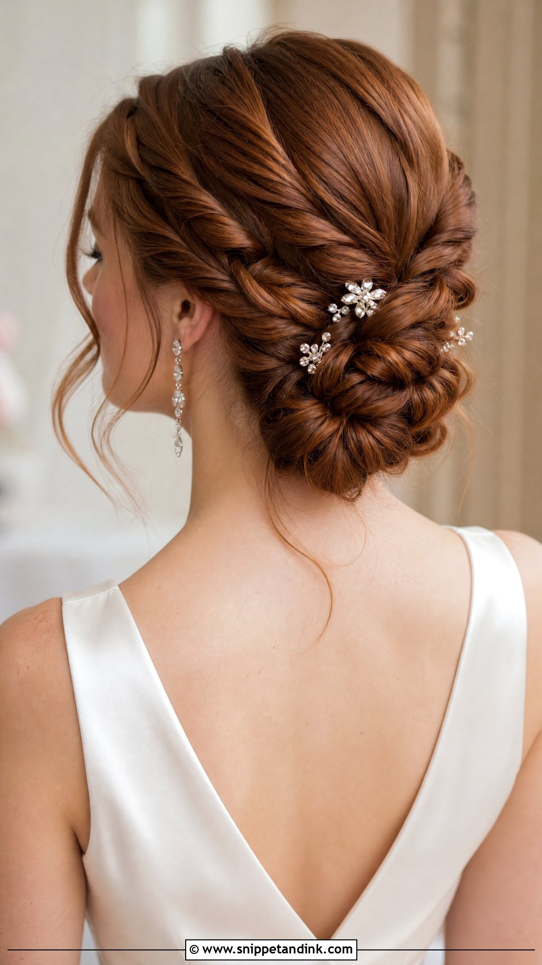 Rope Braid Updo - Snippet and Ink - 20 Bridal Braid Hairstyles