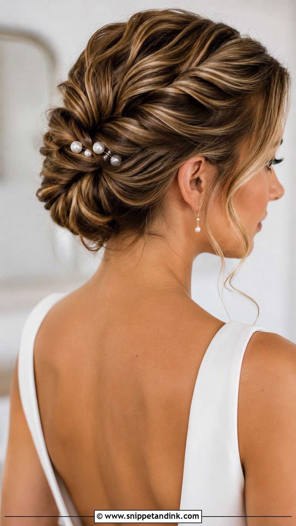 Rope Braid Updo for Long Hair - Snippet and Ink - 25 Bridal Braids for Long Hair