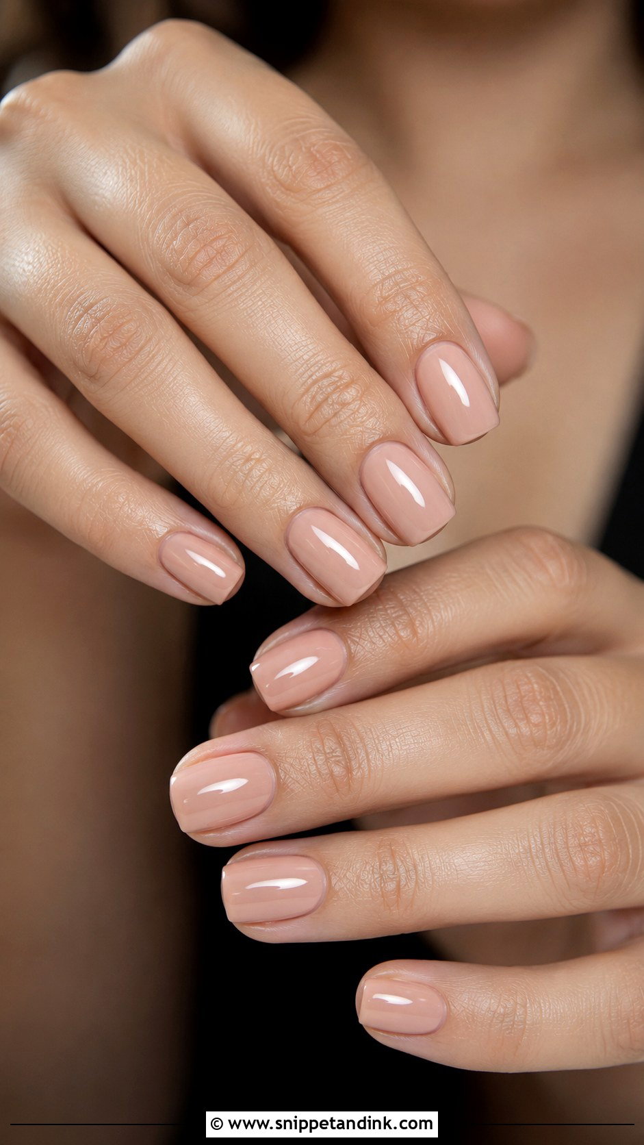 Rose Beige Nails - Snippet and Ink - 20 Spring Wedding Nails for Guest