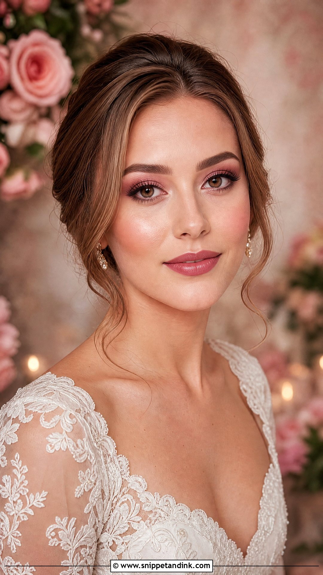 Rose Blush Wedding Makeup - Snippet and Ink - 20 Blush Wedding Makeup Ideas