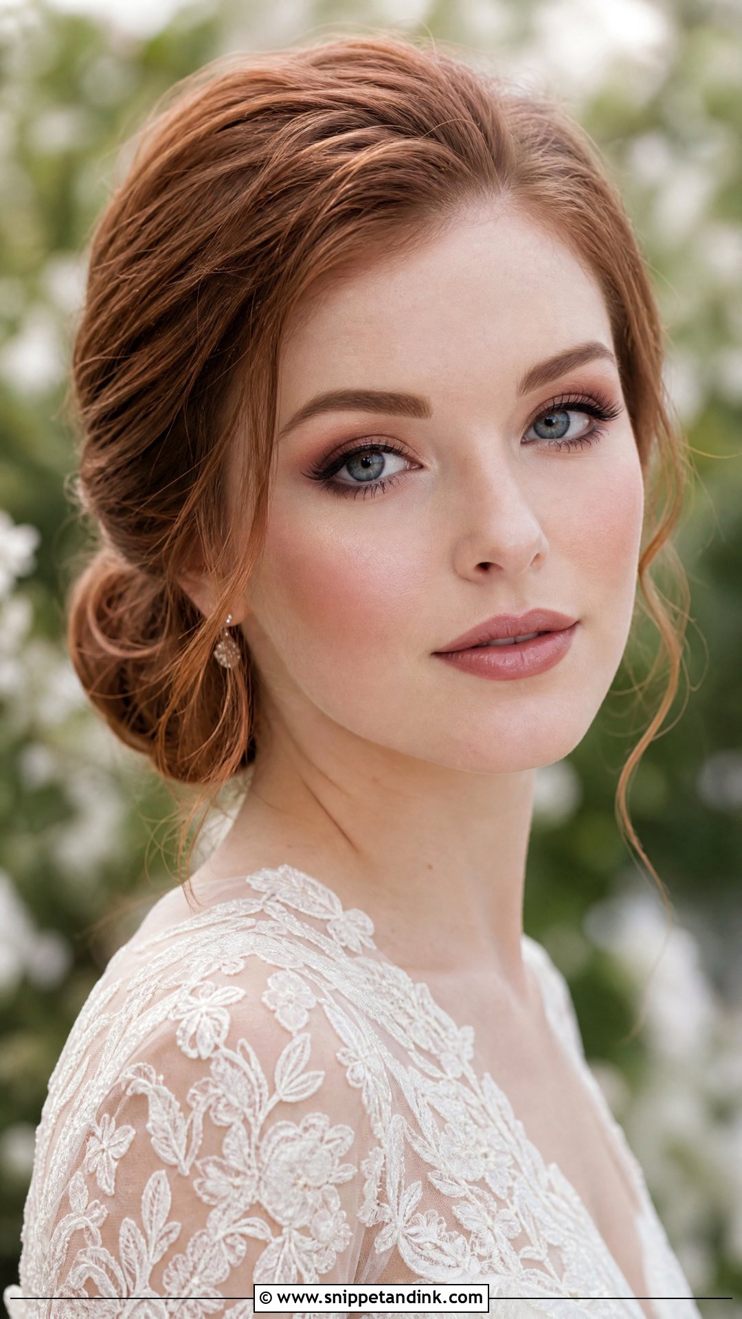 Rose Bridal Makeup - Snippet and Ink - 25 Clean Bridal Makeup Ideas