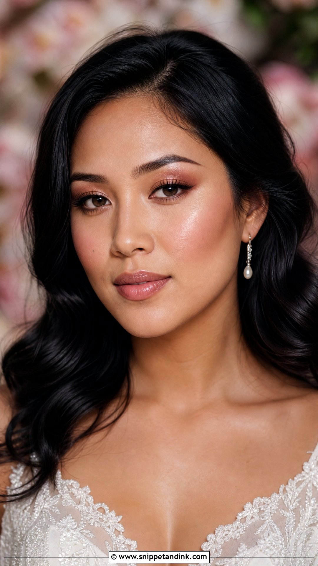 Rose Bronze Wedding Makeup For Brown Eyes - Snippet and Ink - 20 Bronze Wedding Makeup for Brown Eyes