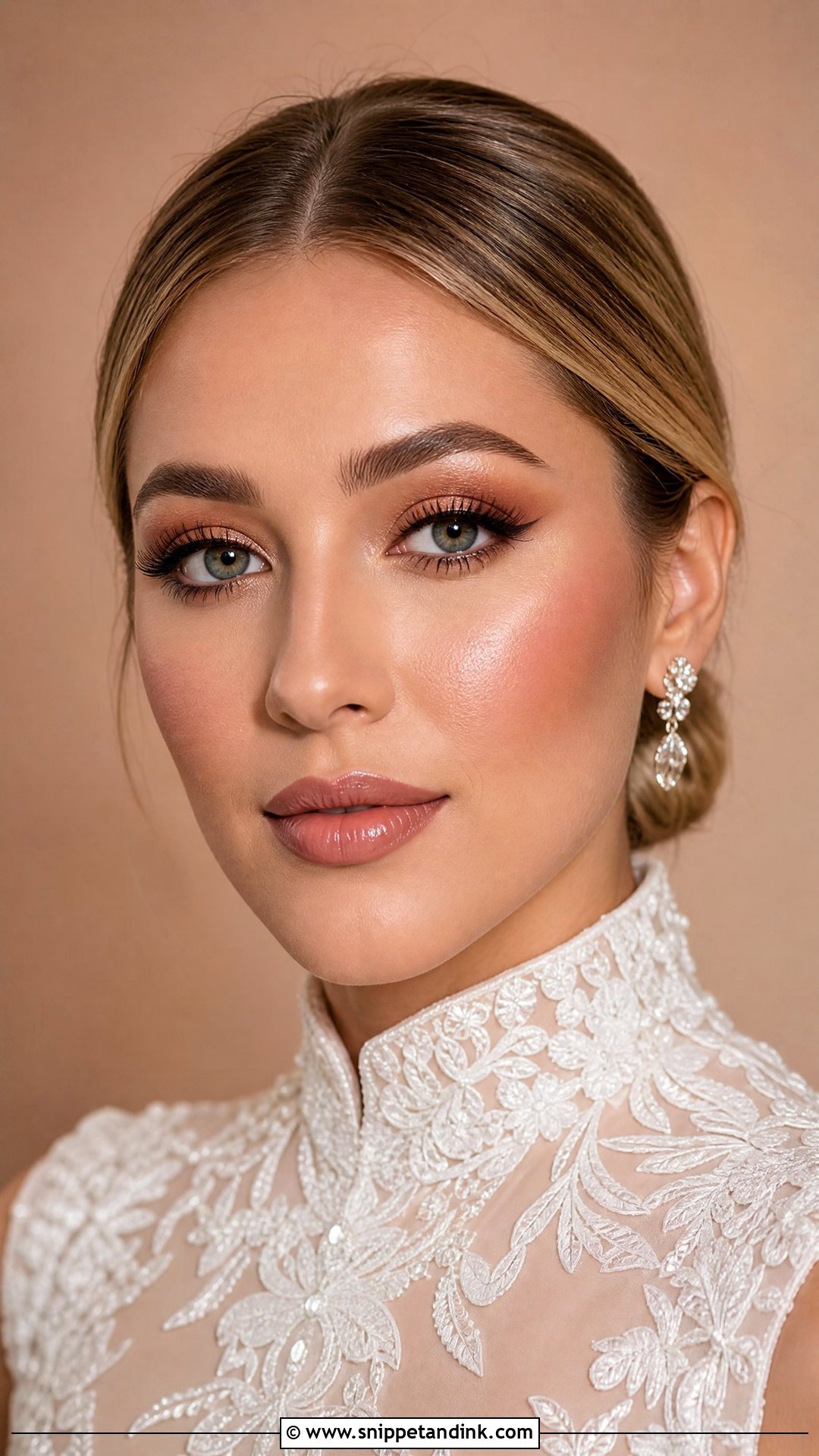Rose Brown Wedding Lip Combo - Snippet and Ink - 20 Wedding Lip Combo Ideas