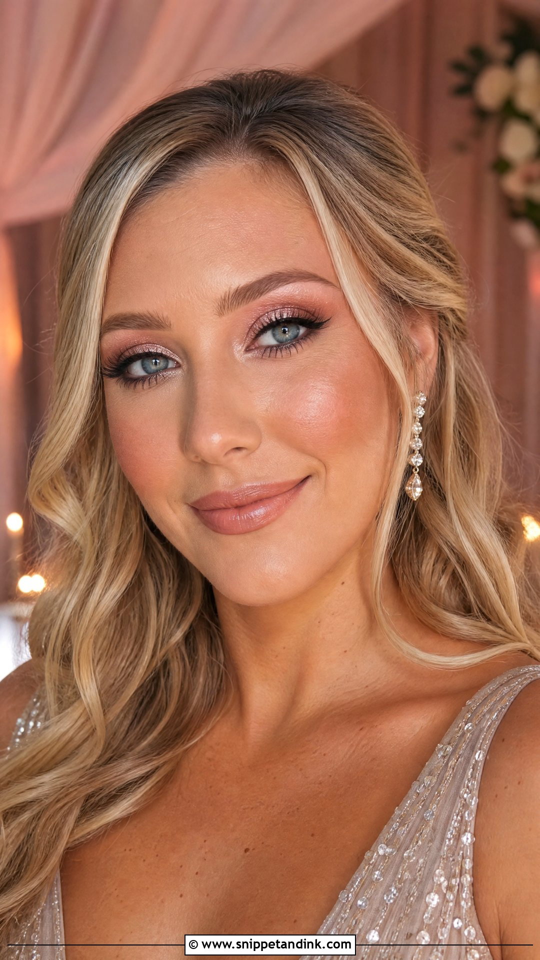 Rose Gold Bridal HD Makeup - Snippet and Ink - 20 Bridal HD Makeup Ideas