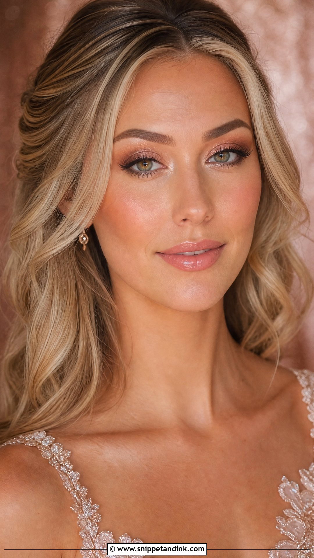 Rose Gold Bridal Makeup - Snippet and Ink - 20 Beautiful Bridal Makeup Ideas