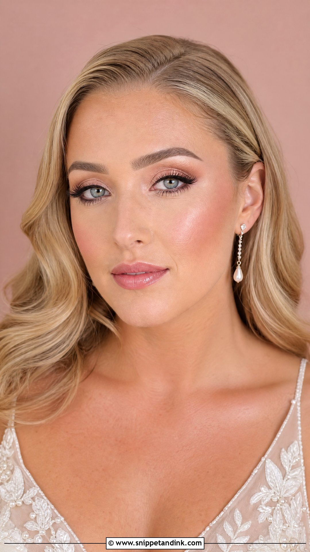 Rose Gold Bridal Makeup - Snippet and Ink - 20 Heavy Wedding Makeup Ideas
