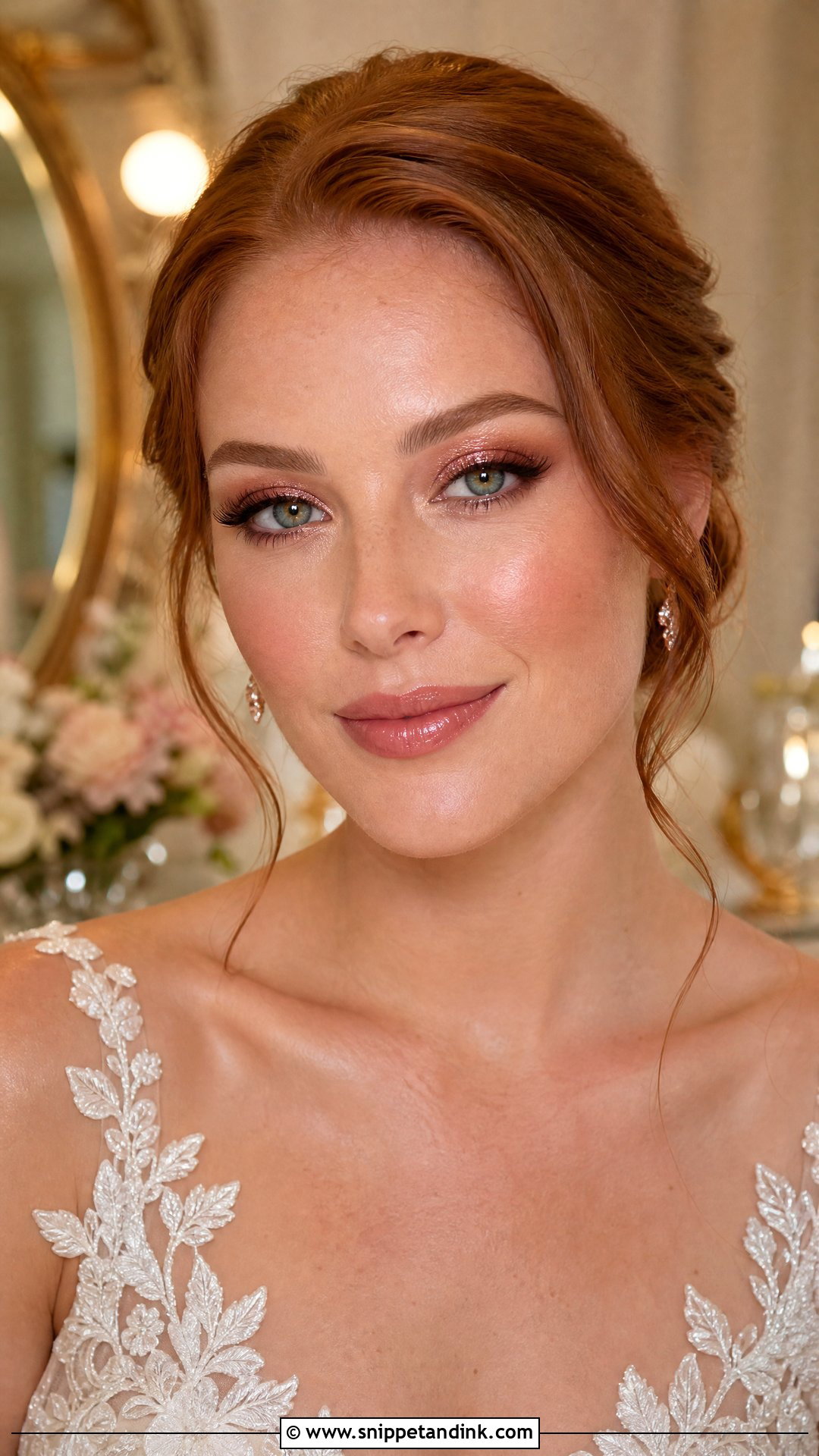 Rose Gold Bridal Makeup - Snippet and Ink - 20 Makeup Looks for Brides