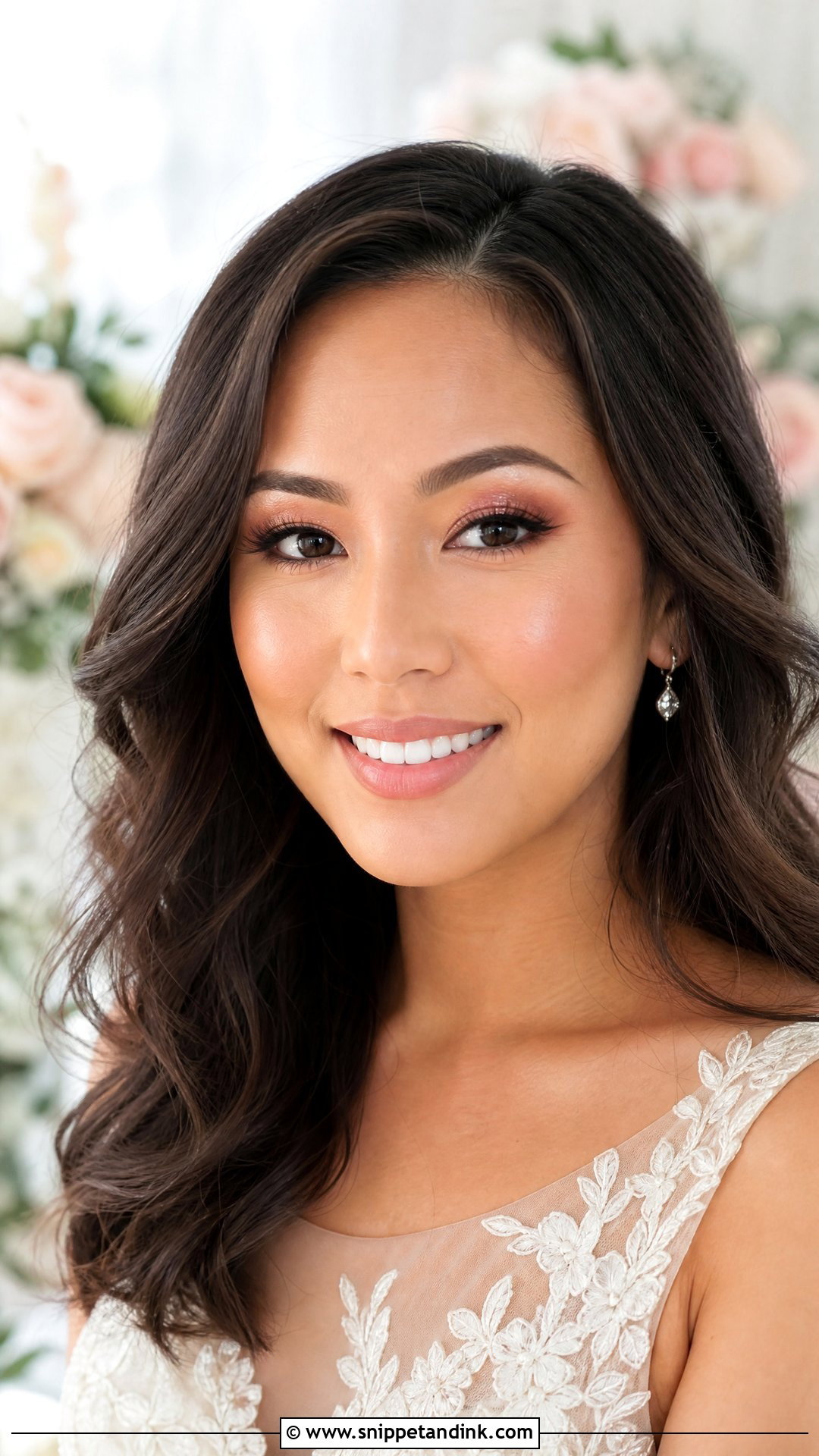 Rose Gold Bridal Makeup - Snippet and Ink - 20 Simple Bridal Makeup Look Ideas