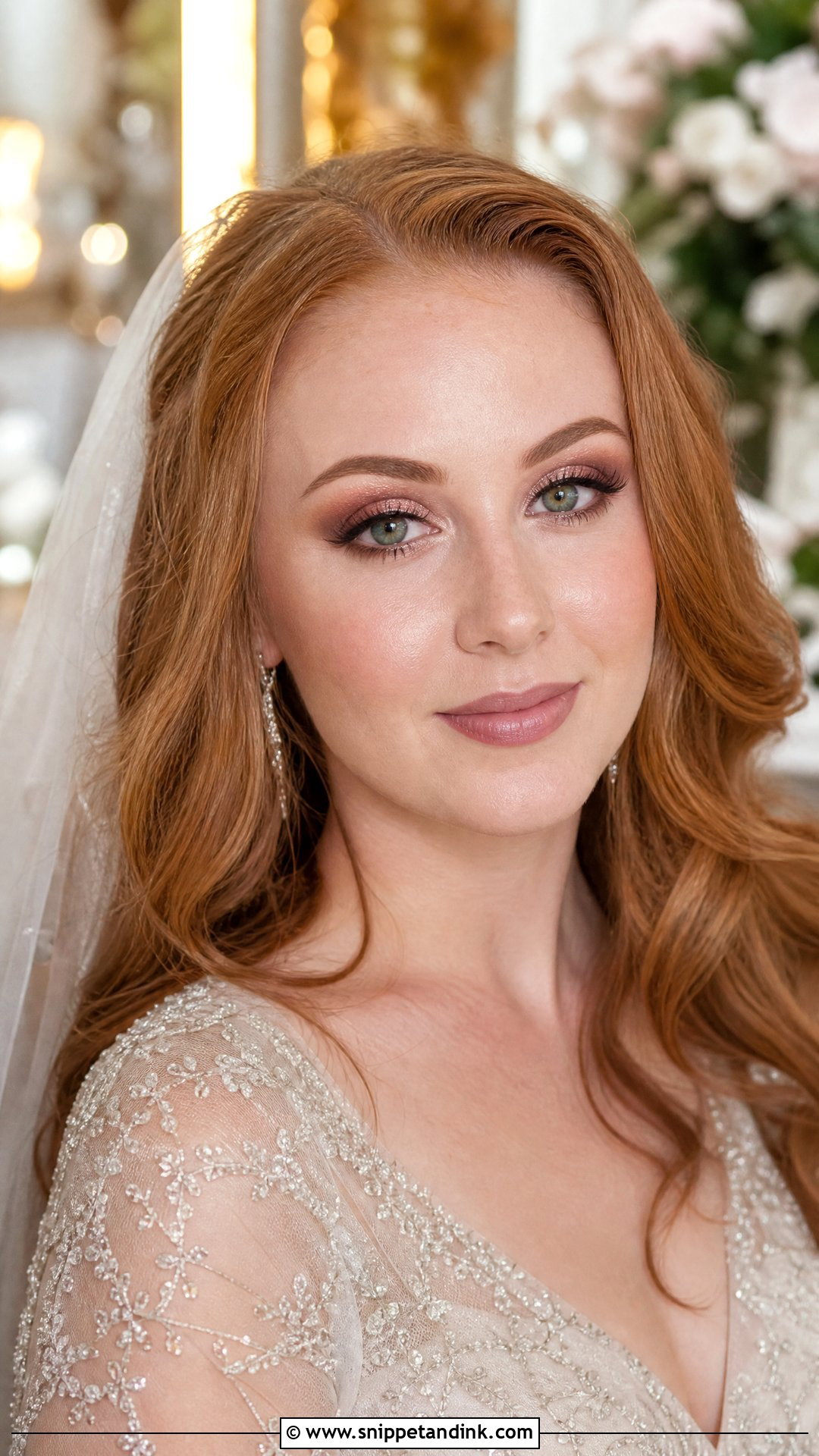 Rose Gold Bridal Makeup - Snippet and Ink - 20 Timeless Bridal Makeup Ideas