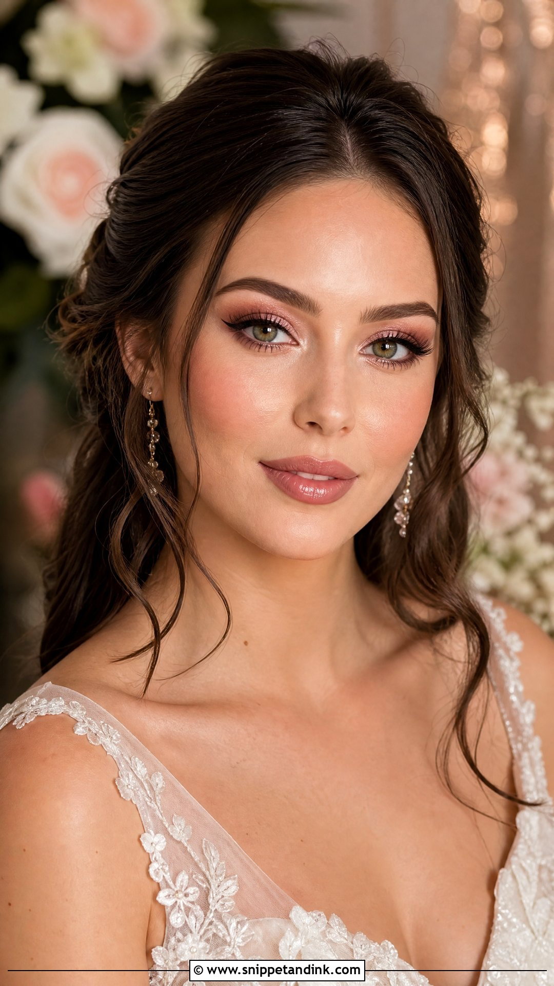 Rose Gold Bridal Makeup - Snippet and Ink - 20 Warm Bridal Makeup Ideas