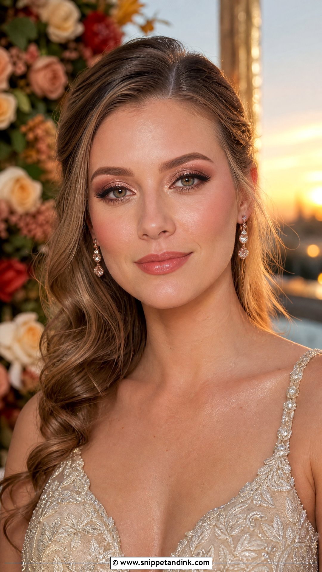 Rose Gold Bridal Makeup - Snippet and Ink - 20 Wedding Day Makeup for Bride Ideas