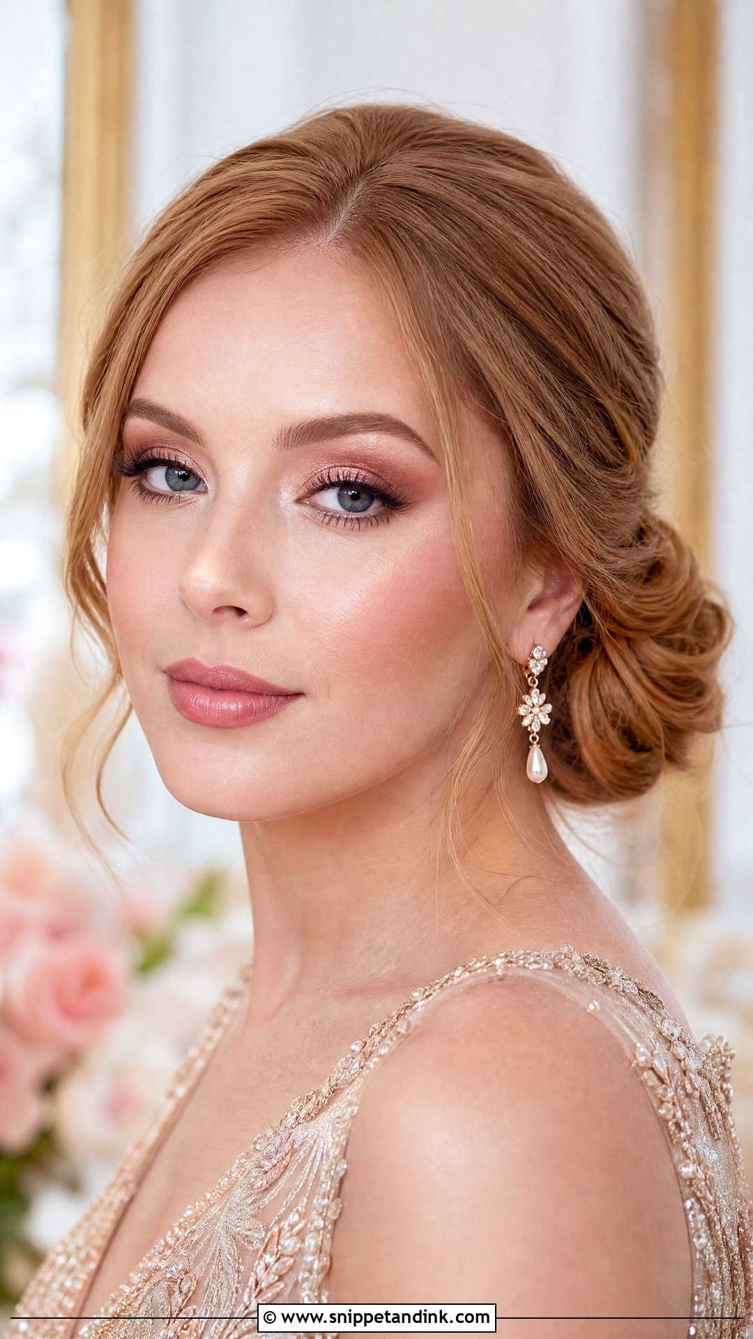 Rose Gold Bridal Makeup - Snippet and Ink - 25 Bridal Makeup Inspiration Ideas