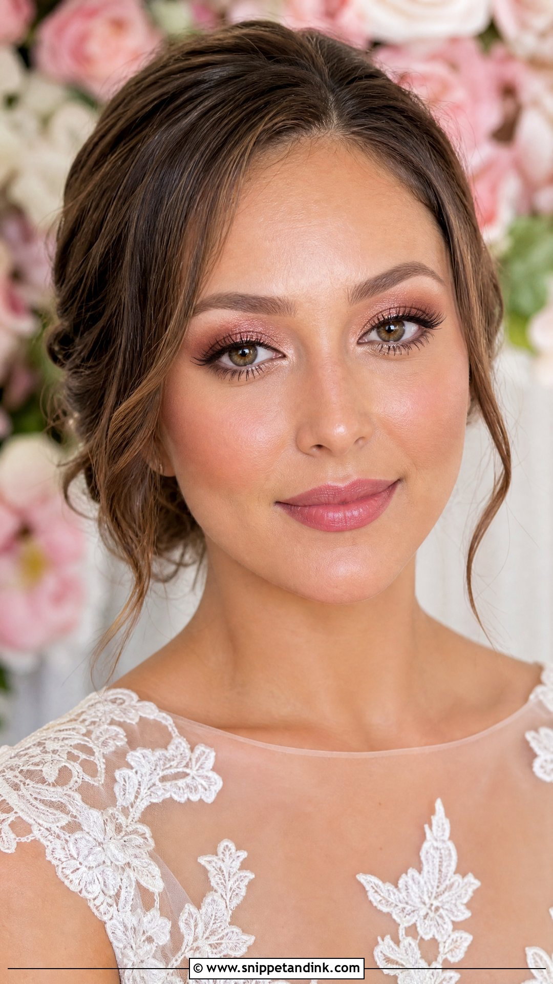 Rose Gold Bridal Makeup - Snippet and Ink - 25 Glam Bridal Makeup Ideas