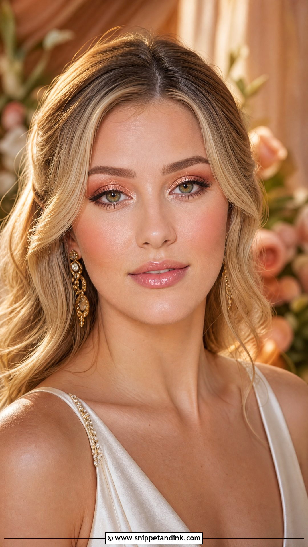 Rose Gold Bridal Makeup - Snippet and Ink - 25 Pink Bridal Makeup Looks