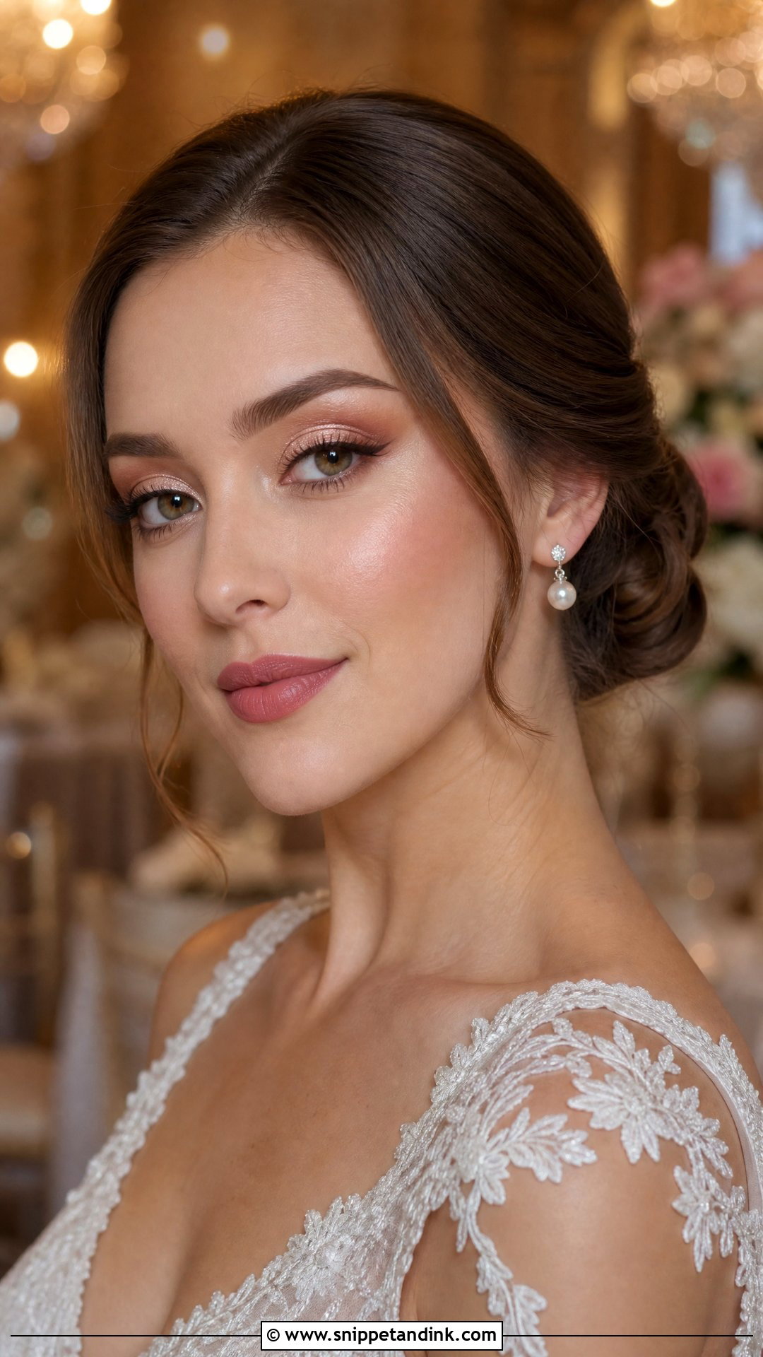 Rose Gold Bridal Makeup - Snippet and Ink - 25 Romantic Bridal Makeup Ideas