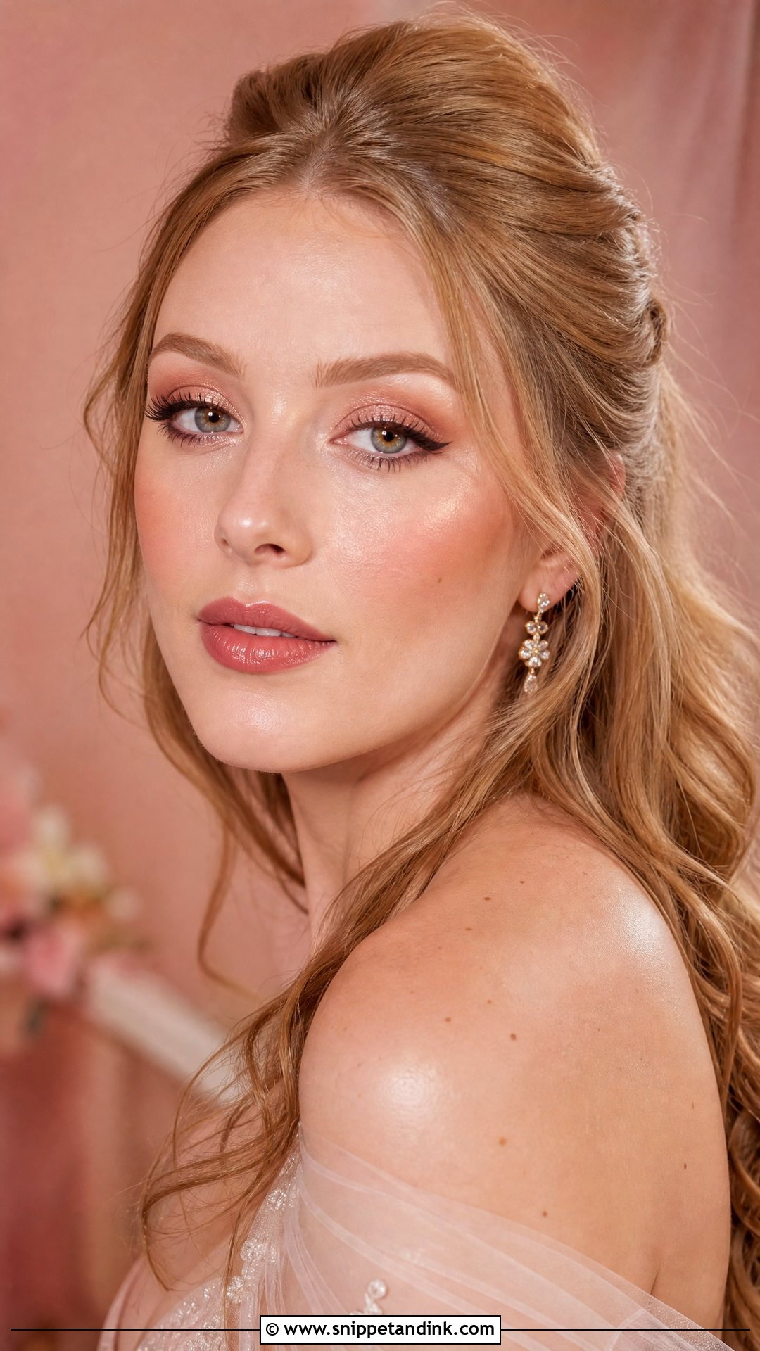 Rose Gold Bridal Makeup - Snippet and Ink - 25 Soft Romantic Bridal Makeup Ideas