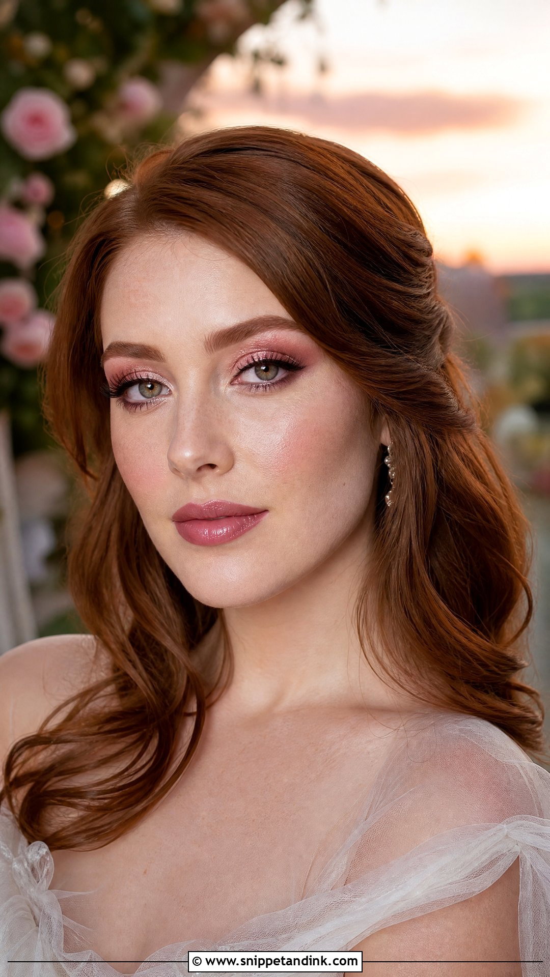 Rose Gold Bridal Makeup - Snippet and Ink - 20 Bridal Makeup Styles