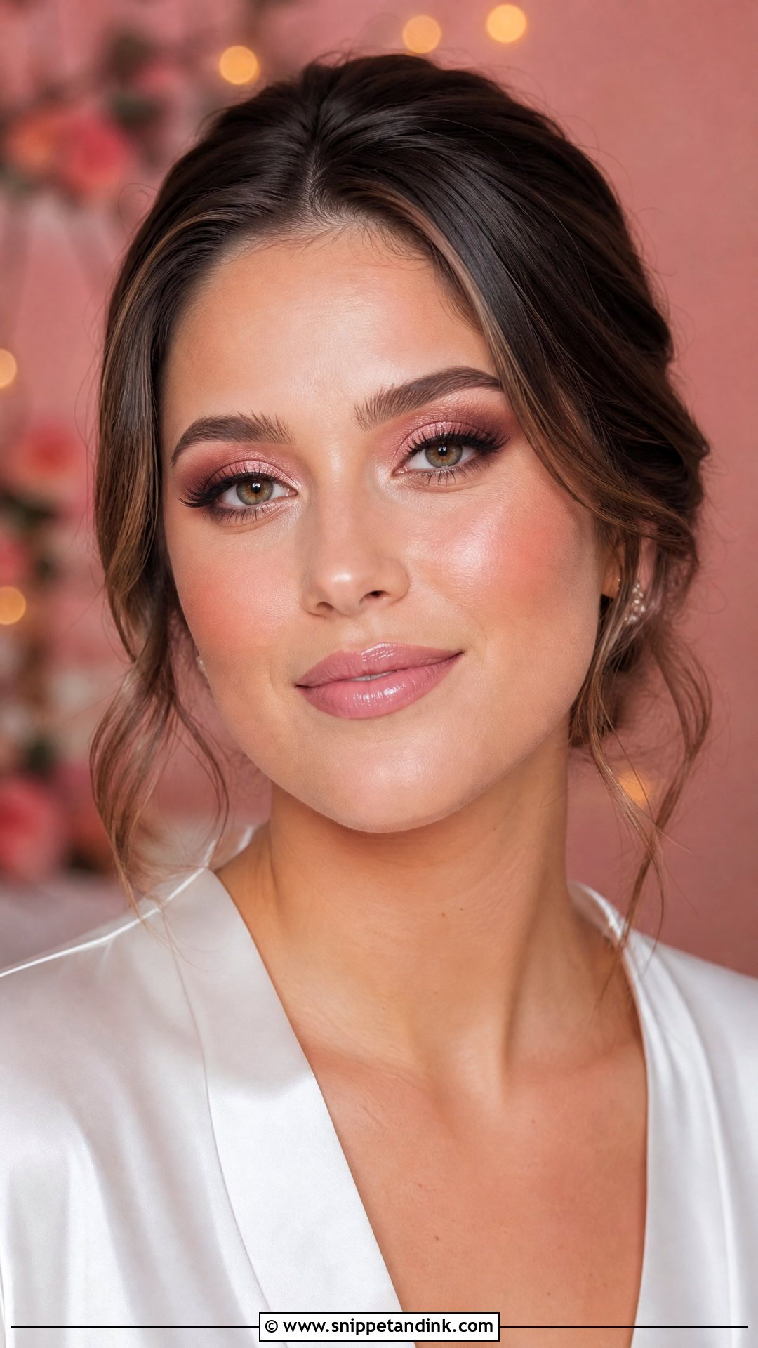 Rose Gold Bridal Makeup For Hazel Eyes - Snippet and Ink - 20 Soft Glam Bridal Makeup for Hazel Eyes