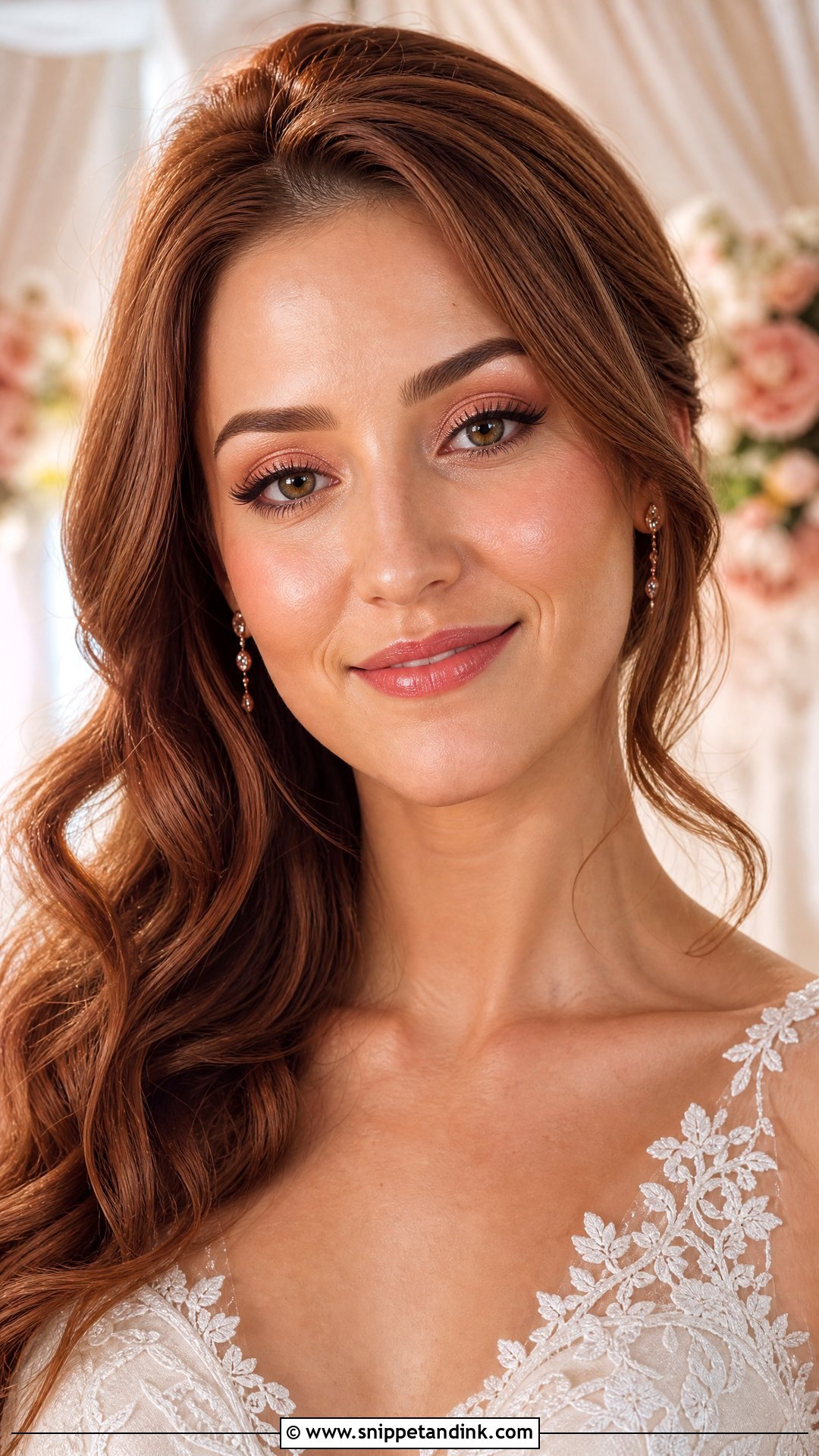Rose Gold Bridal Makeup For Olive Skin - Snippet and Ink - 20 Bridal Makeup Olive Skin Ideas