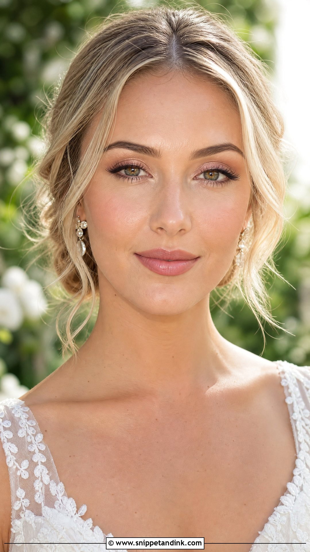 Rose Gold Bridal Makeup For Outdoor Wedding - Snippet and Ink - 20 Rose Gold Bridal Makeup Ideas