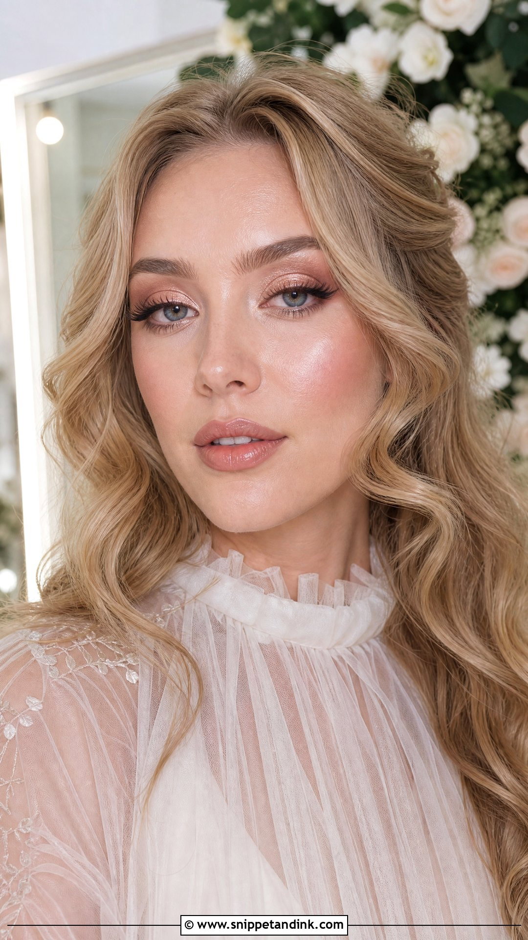 Rose Gold Bridal Makeup For Pale Skin - Snippet and Ink - 25 Bridal Makeup Pale Skin Ideas
