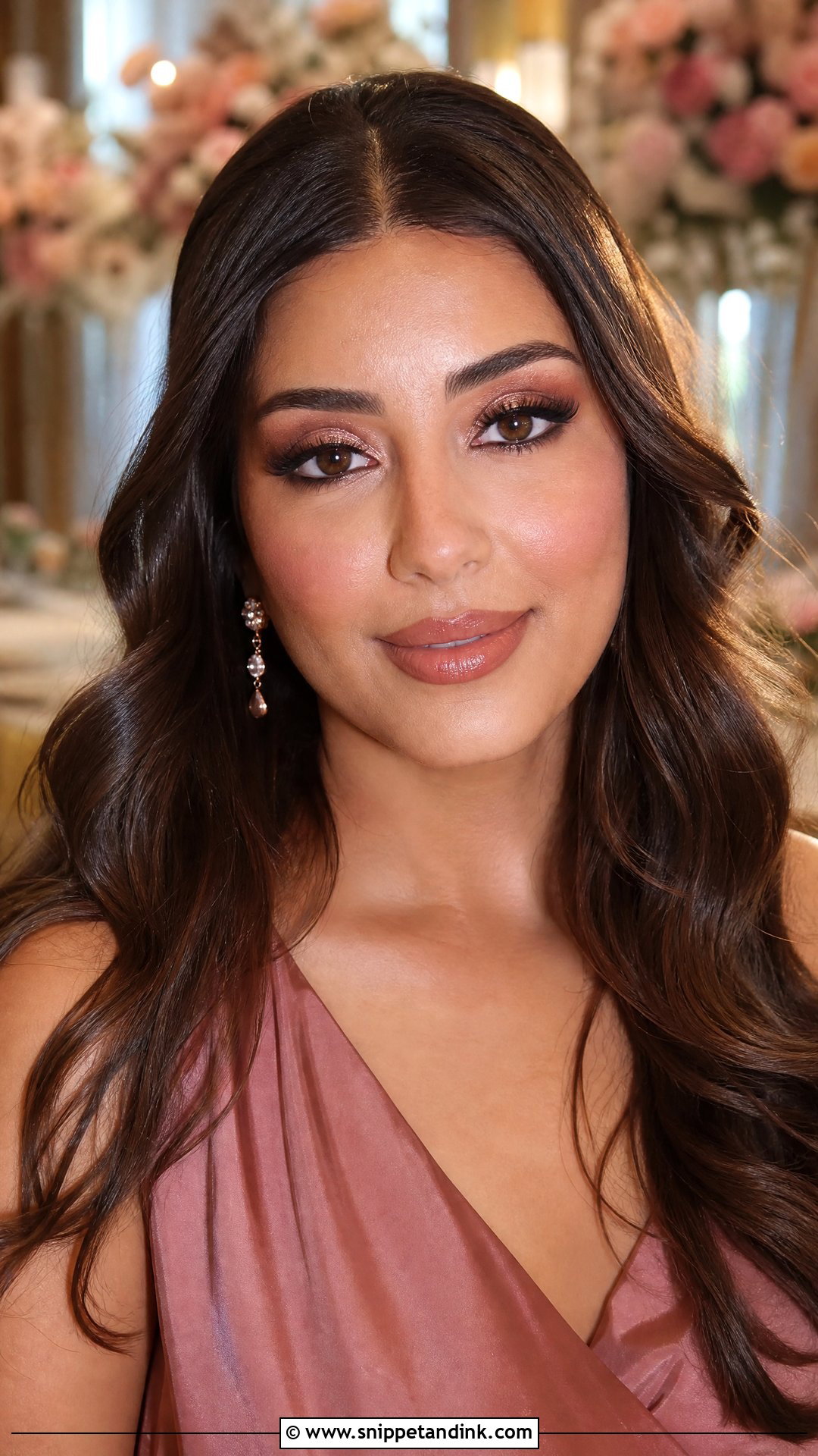 Rose Gold Bride Sister Makeup - Snippet and Ink - 20 Bride Sister Makeup Look Ideas