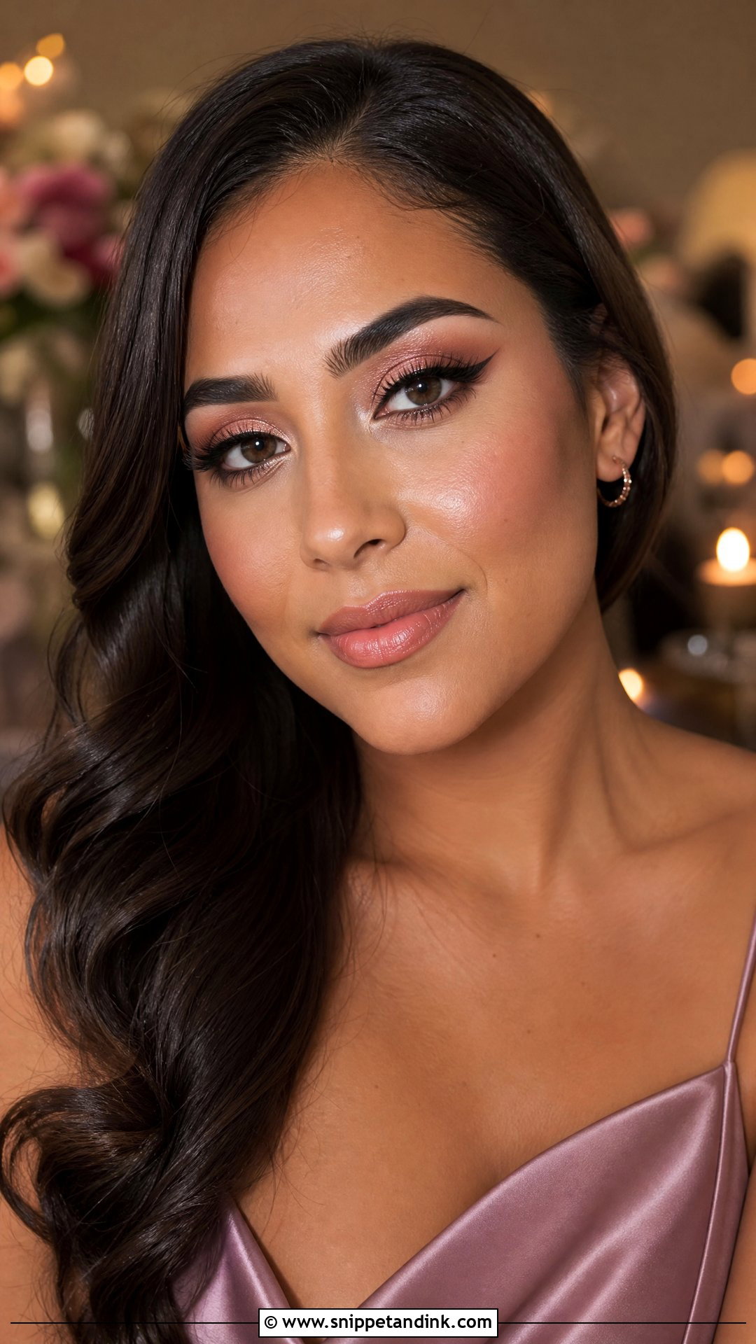 Rose Gold Bridesmaid Makeup - Snippet and Ink - 35 Bridesmaid Makeup Ideas