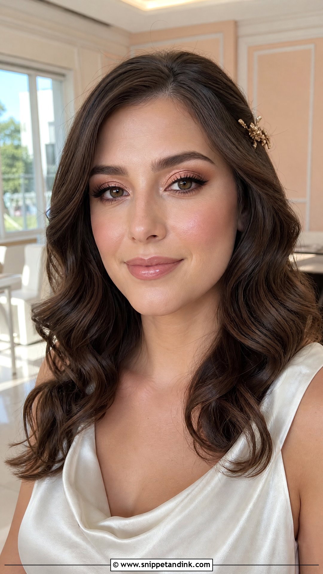 Rose Gold Courthouse Wedding Makeup - Snippet and Ink - 20 Courthouse Wedding Makeup Ideas
