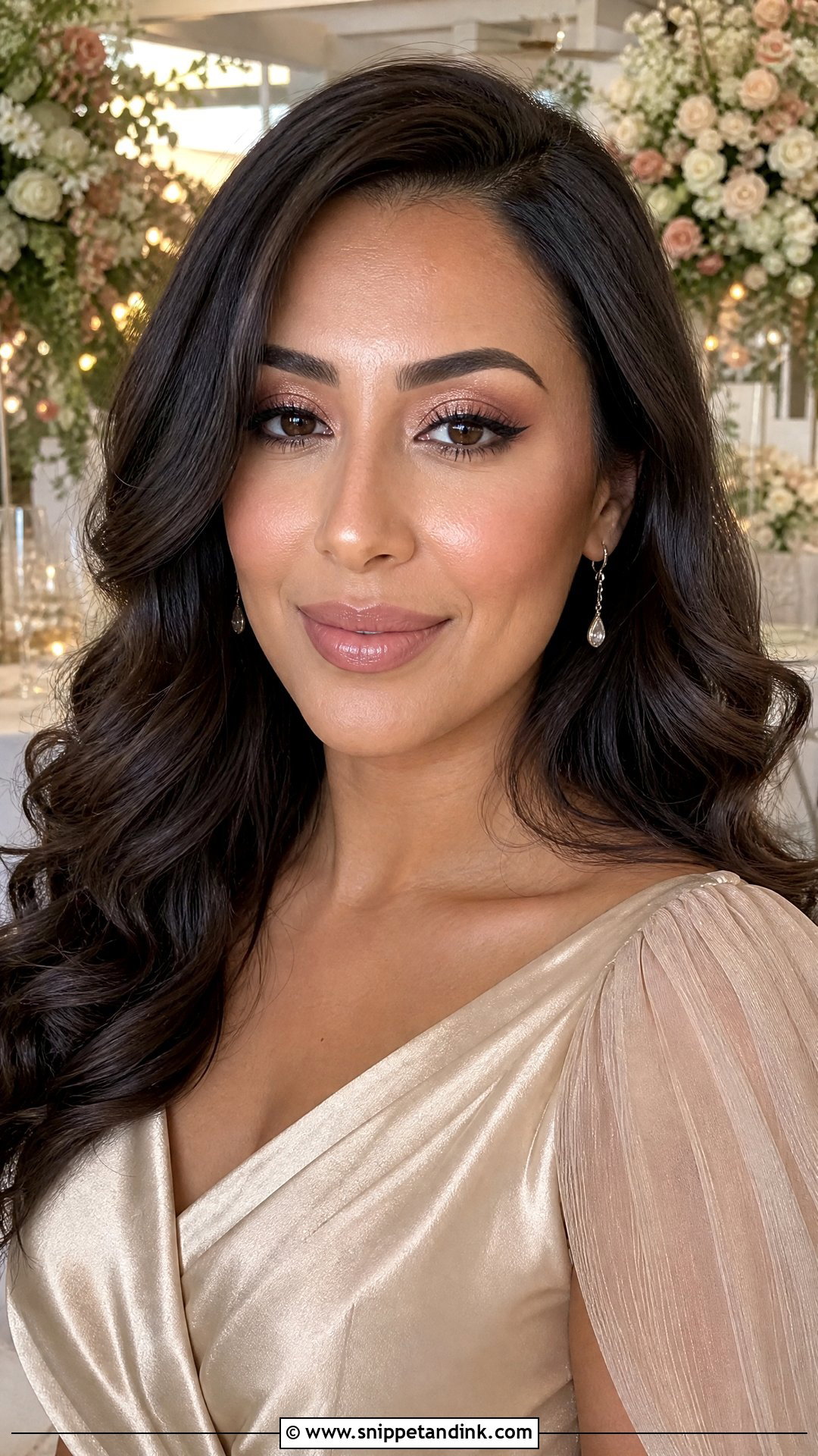 Rose Gold Daytime Wedding Makeup - Snippet and Ink - 20 Daytime Wedding Makeup Ideas