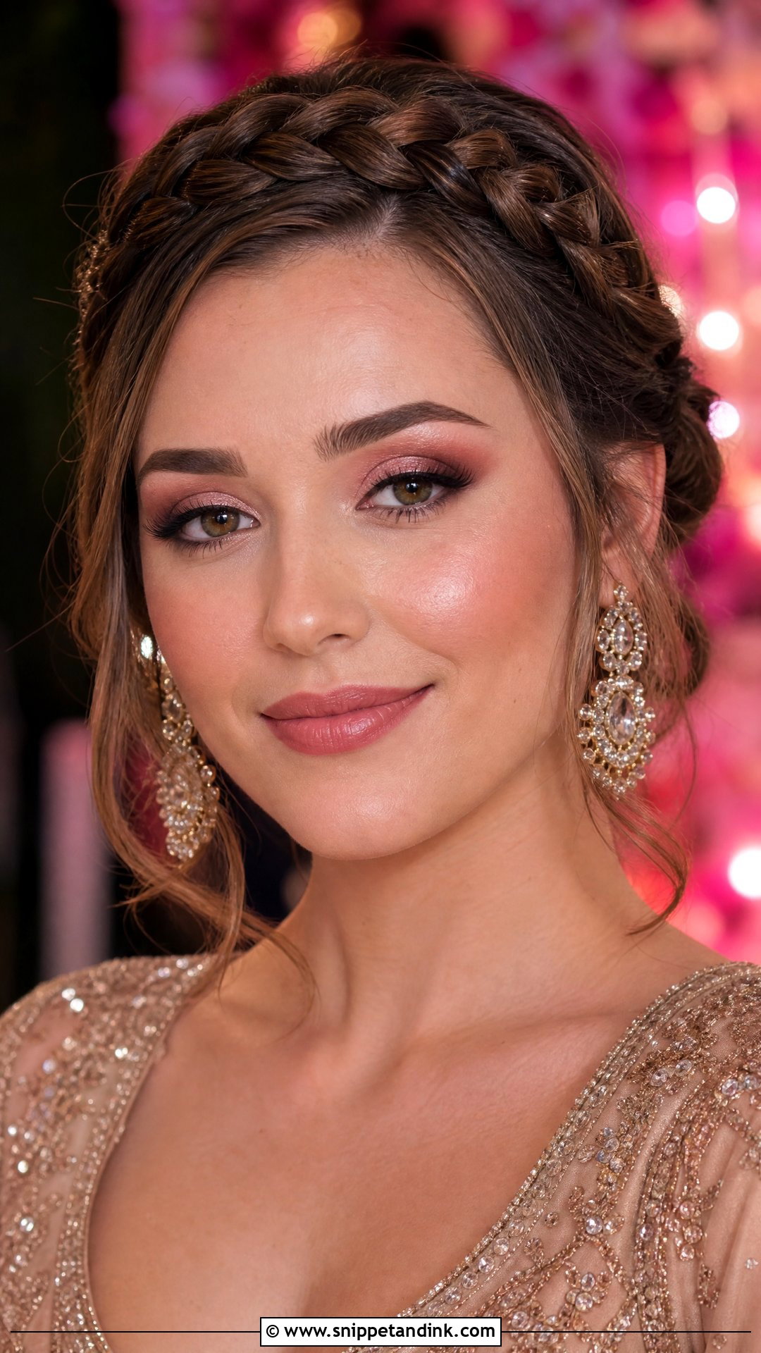 Rose Gold Desi Wedding Guest Makeup - Snippet and Ink - 20 Desi Wedding Guest Makeup Ideas