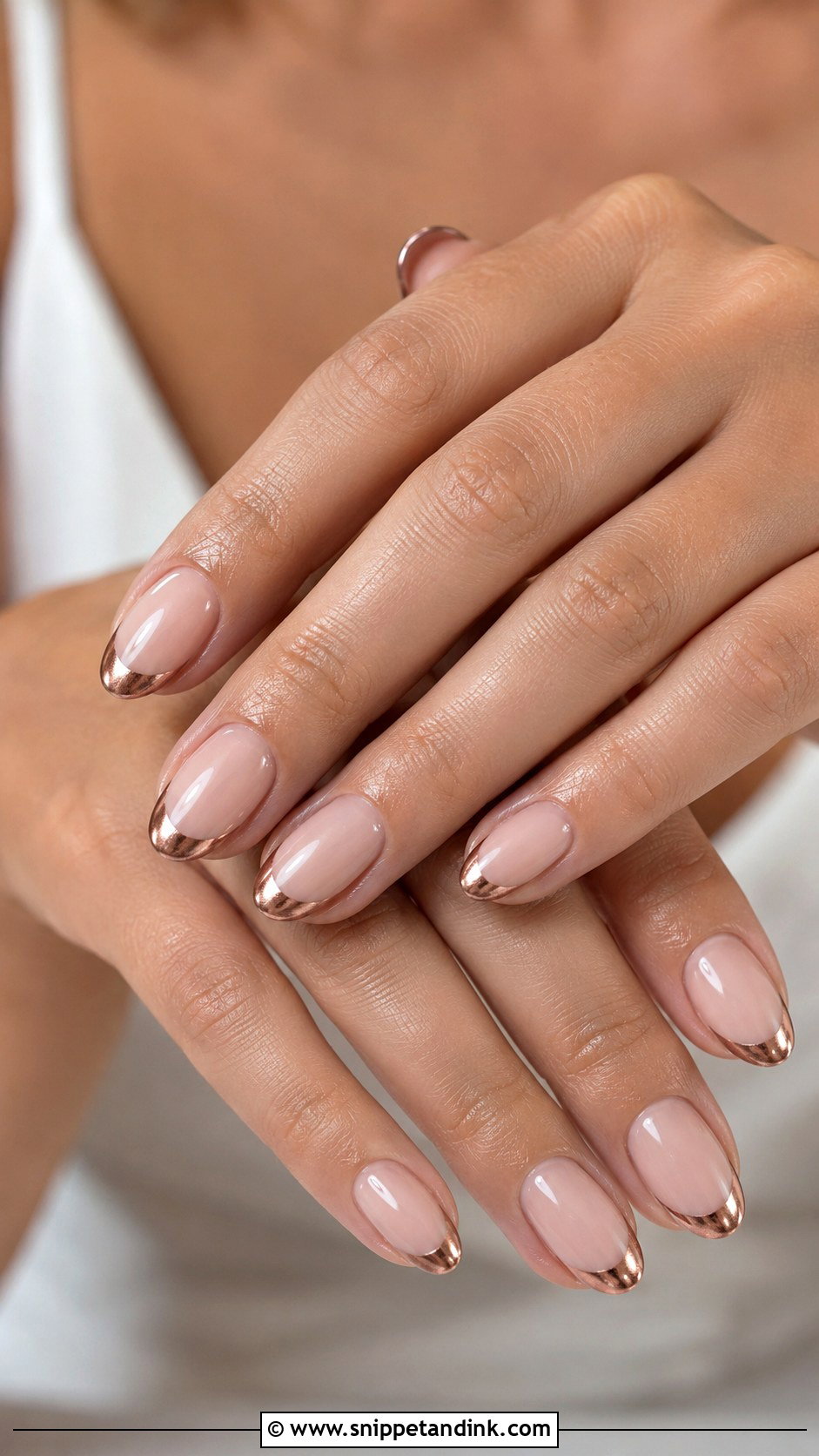 Rose Gold Engagement Nails - Snippet and Ink - 30 Nails for Engagement