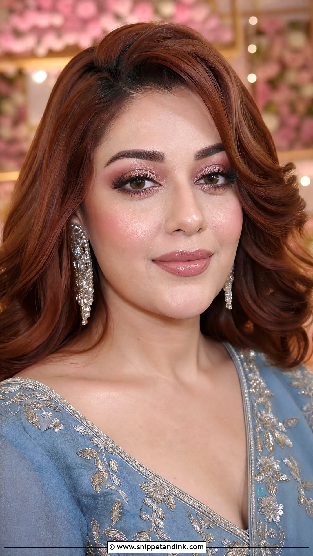 Rose Gold Indian Wedding Guest Makeup - Snippet and Ink - 25 Indian Wedding Guest Makeup Ideas